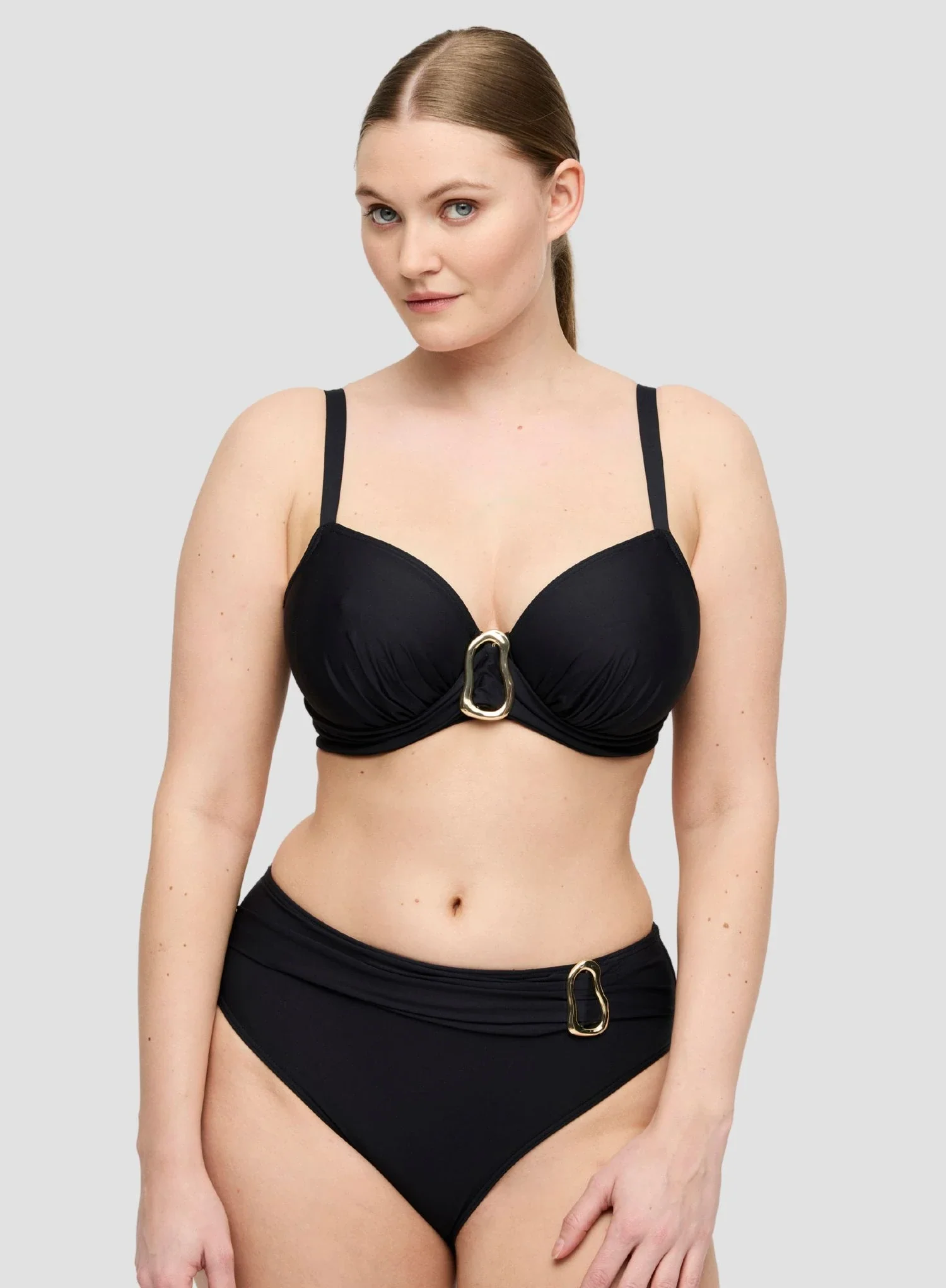Primadonna Swim: Uvita Full Bikini Briefs Black