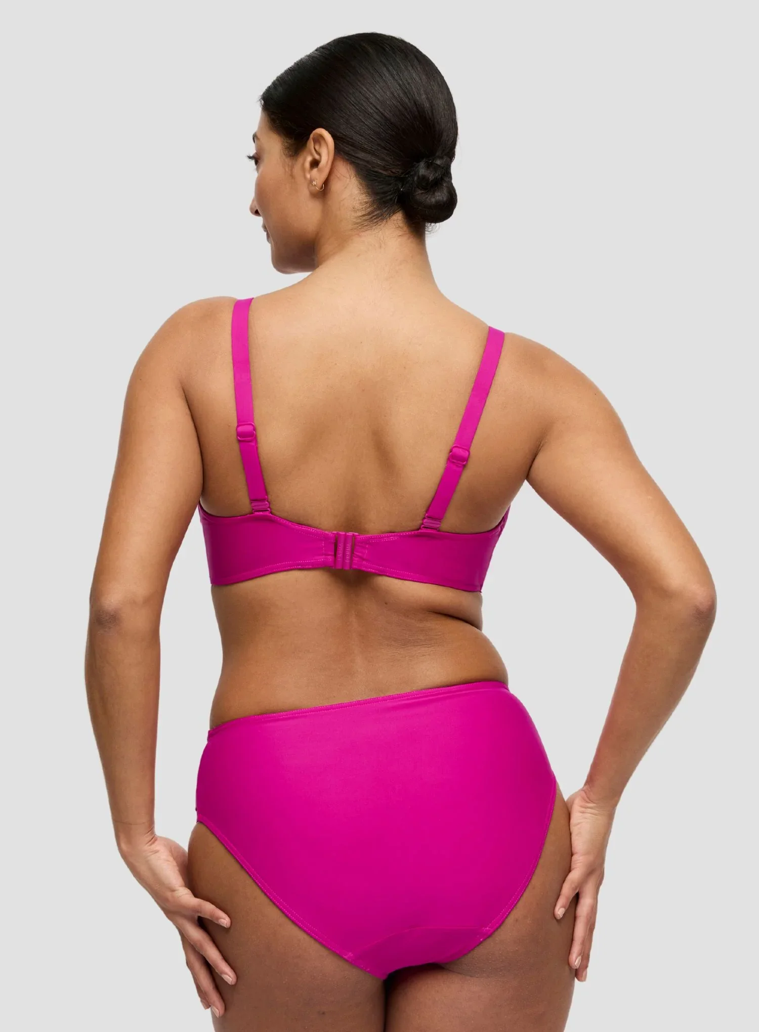 Primadonna Swim: Uvita Full Bikini Briefs Deep Magenta - Image 2