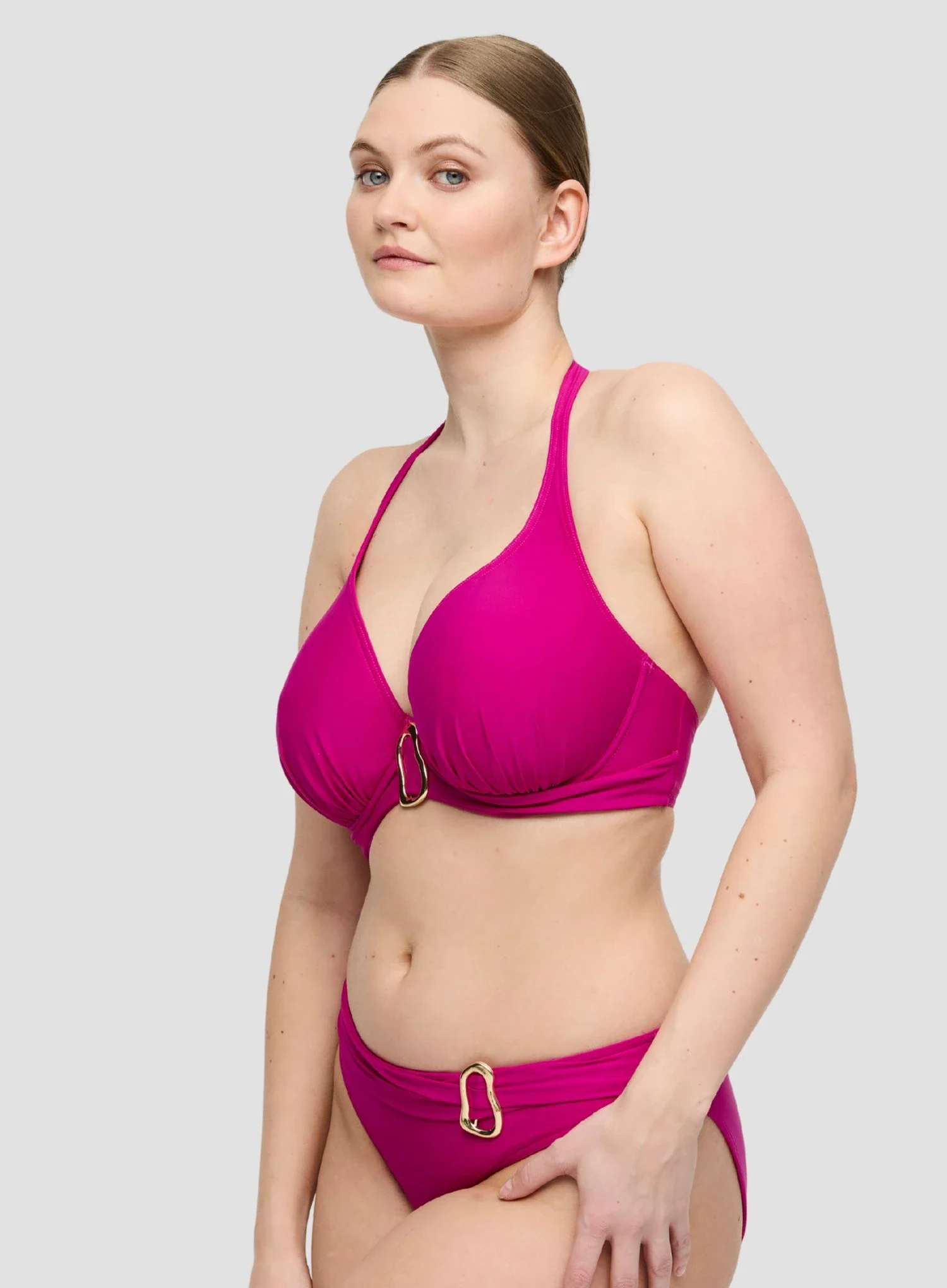 Primadonna Swim: Uvita Rio Bikini Briefs Deep Magenta - Image 4