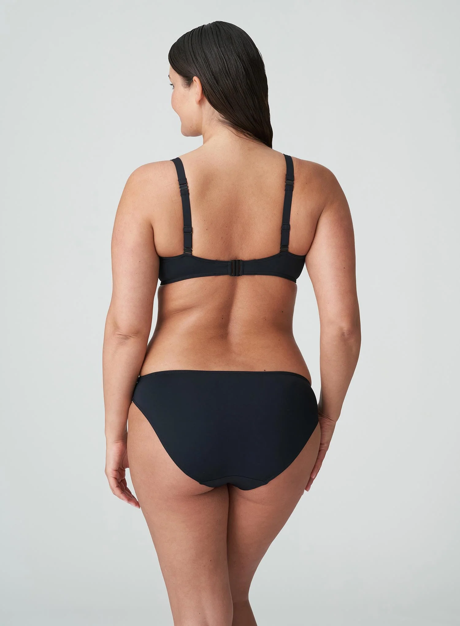 PrimaDonna Swim: Damietta Full Cup Bikini Top Black - Image 3
