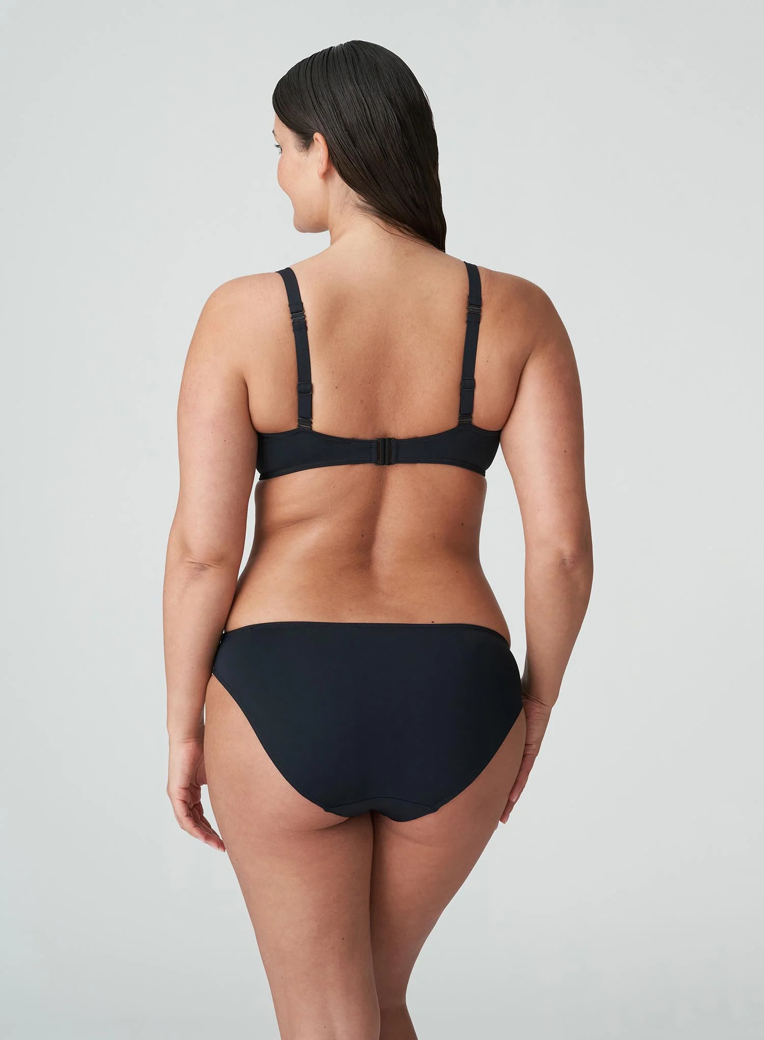 PrimaDonna Swim: Damietta Rio Bikini Brief Black - Image 3