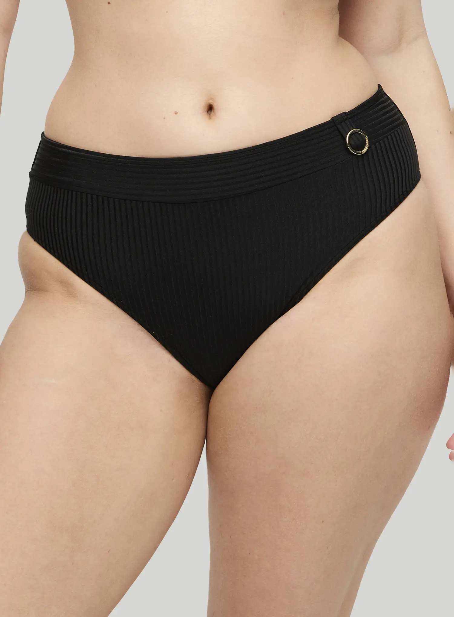 Primadonna Swim: Delray Full Bikini Briefs Black - Image 3