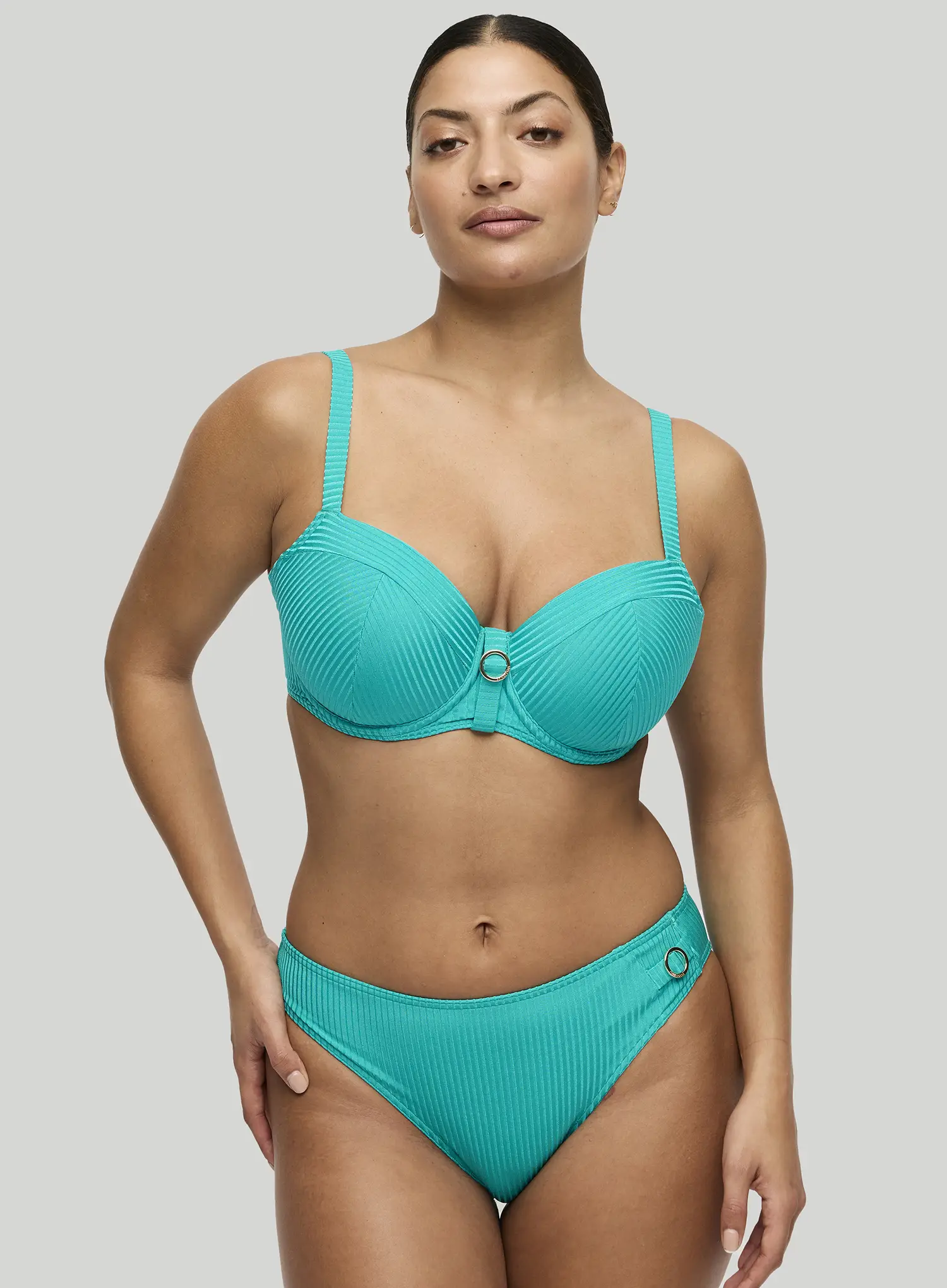 Primadonna Swim: Delray Rio Bikini Briefs Sea Turtle