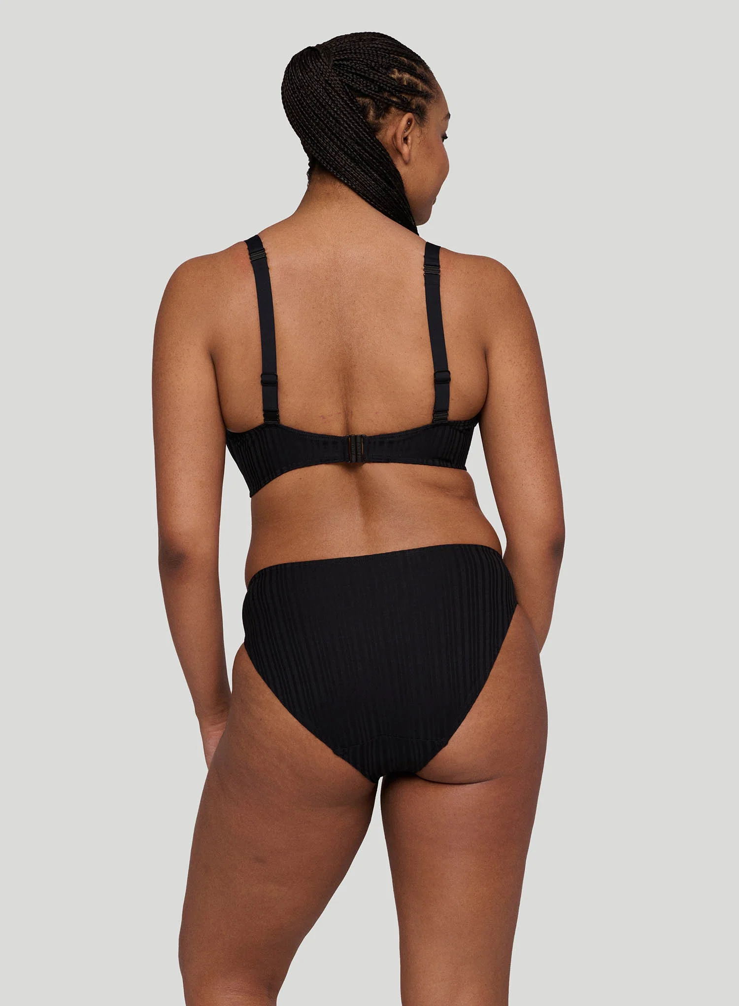 Primadonna Swim: Kiruna Rio Bikini Brief Black - Image 3