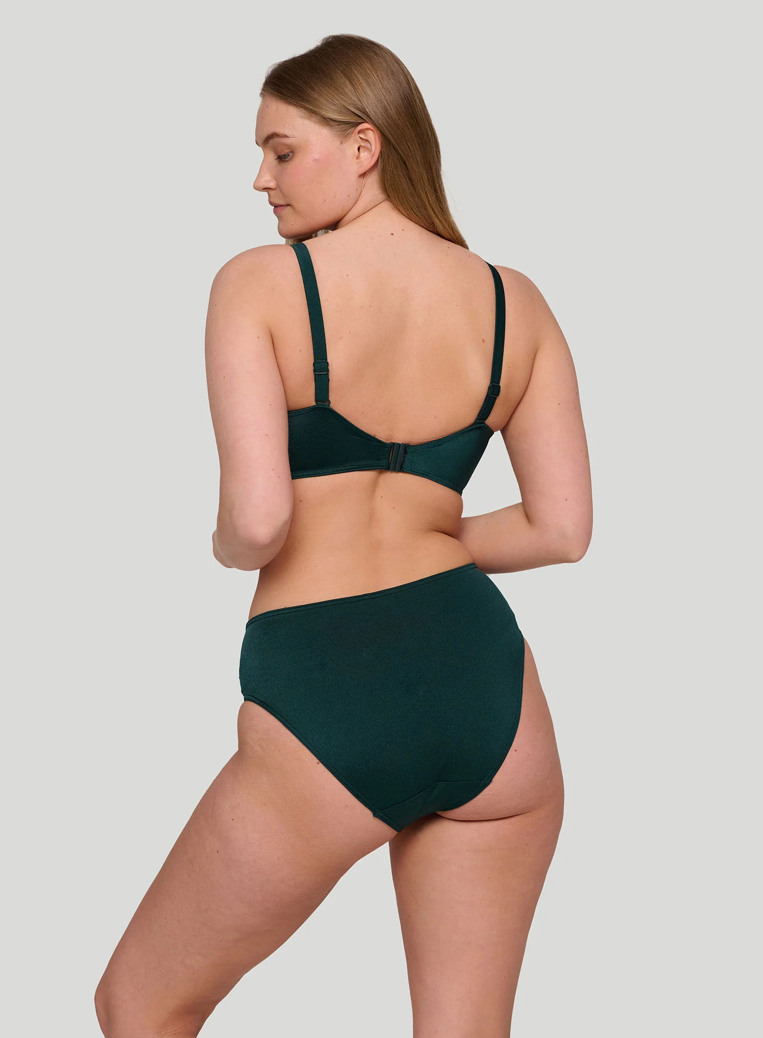 Primadonna Swim: Mangalore Full Cup Underwired Bikini Top Jewel Green - Image 3