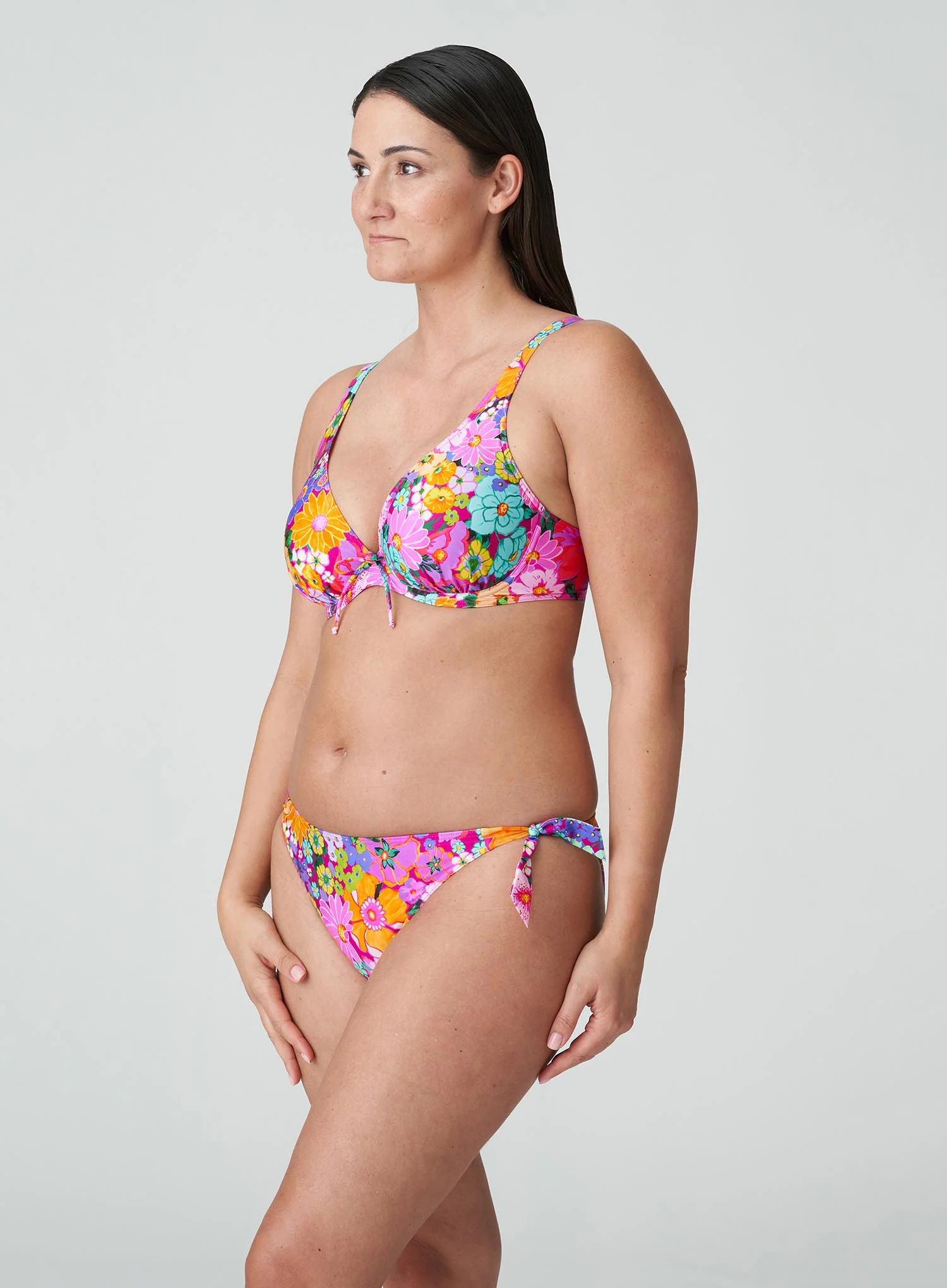 PrimaDonna Swim: Najac Bikini Brief Floral Explosion - Image 2