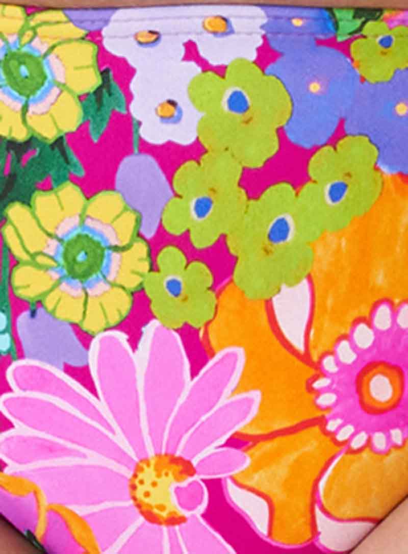 PrimaDonna Swim: Najac Bikini Brief Floral Explosion - Image 6