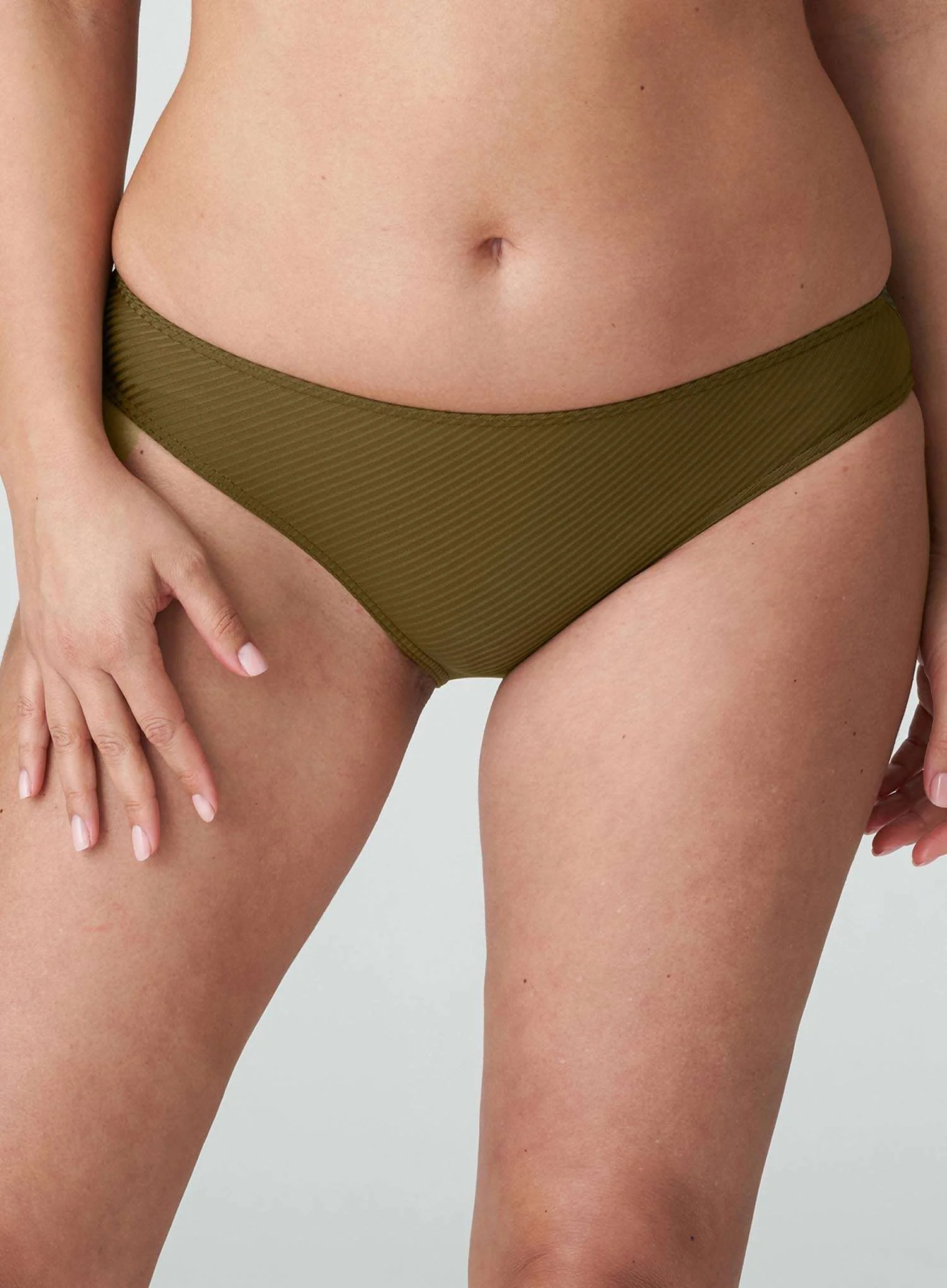 Primadonna Swim: Sahara Rio Bikini Brief Olive - Image 4
