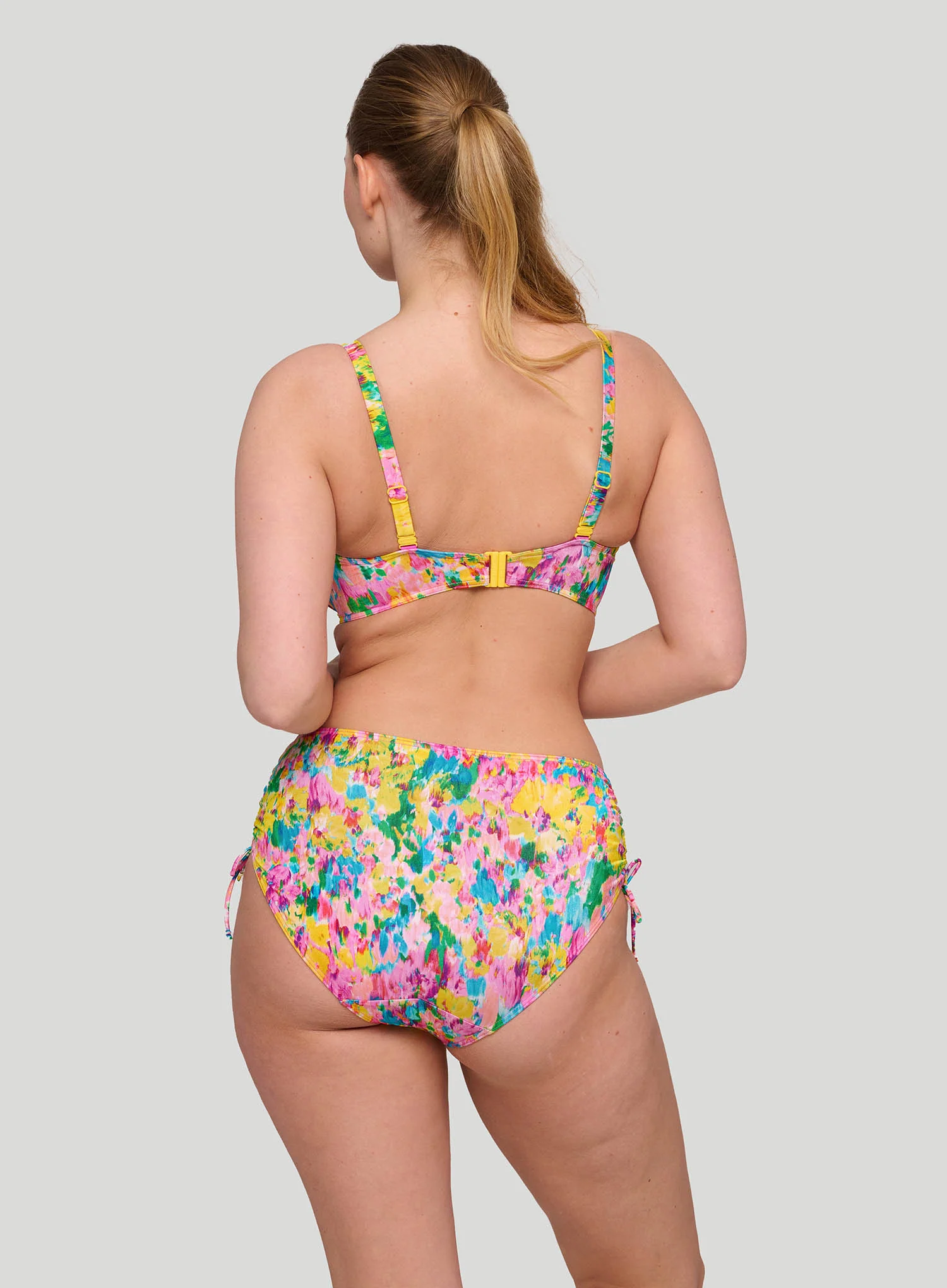 Primadonna Swim: Ubud Full Bikini Brief Ropes Sun Glow - Image 3