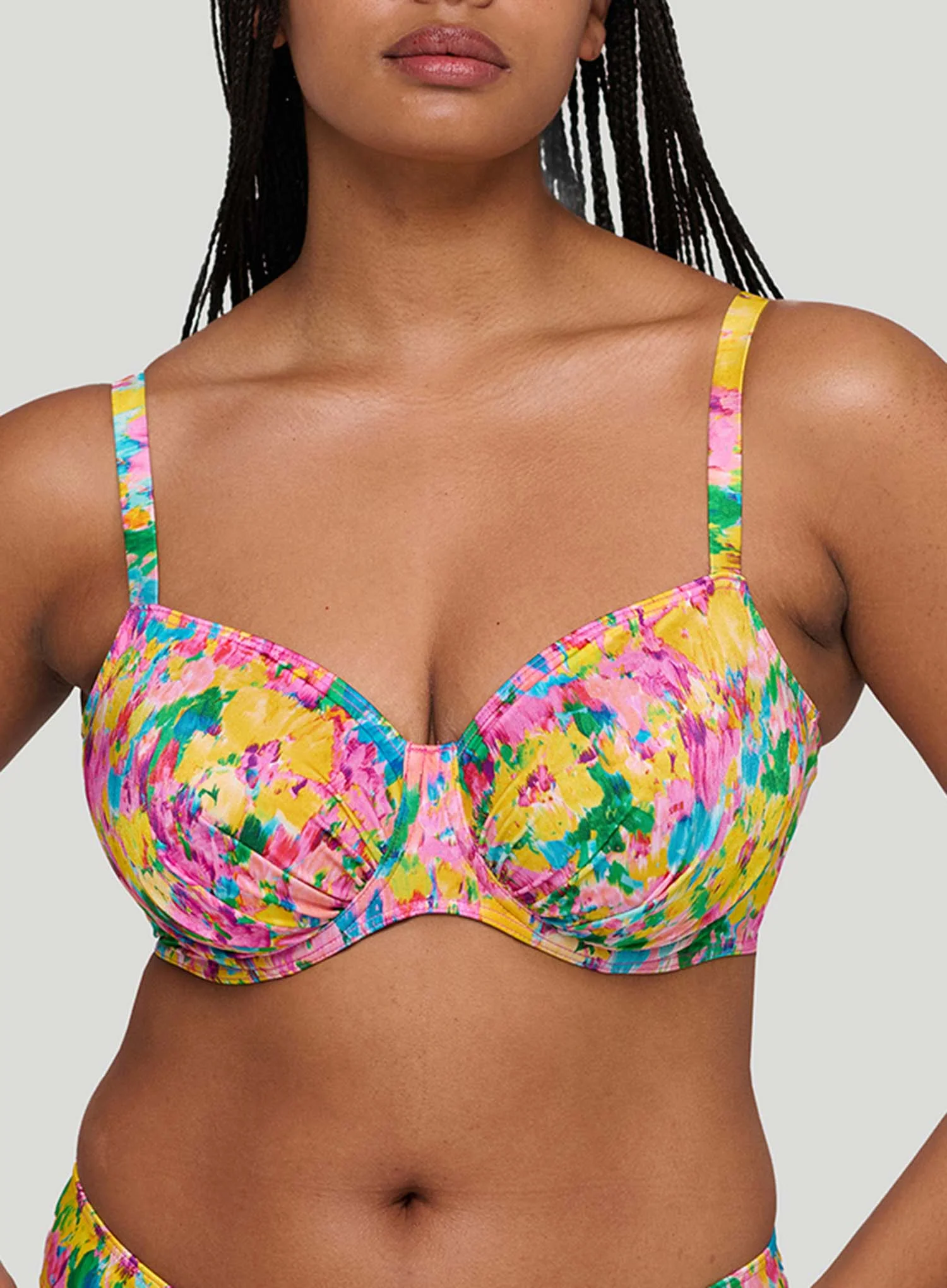 Primadonna Swim: Ubud Full Cup Bikini Top Sun Glow - Image 5