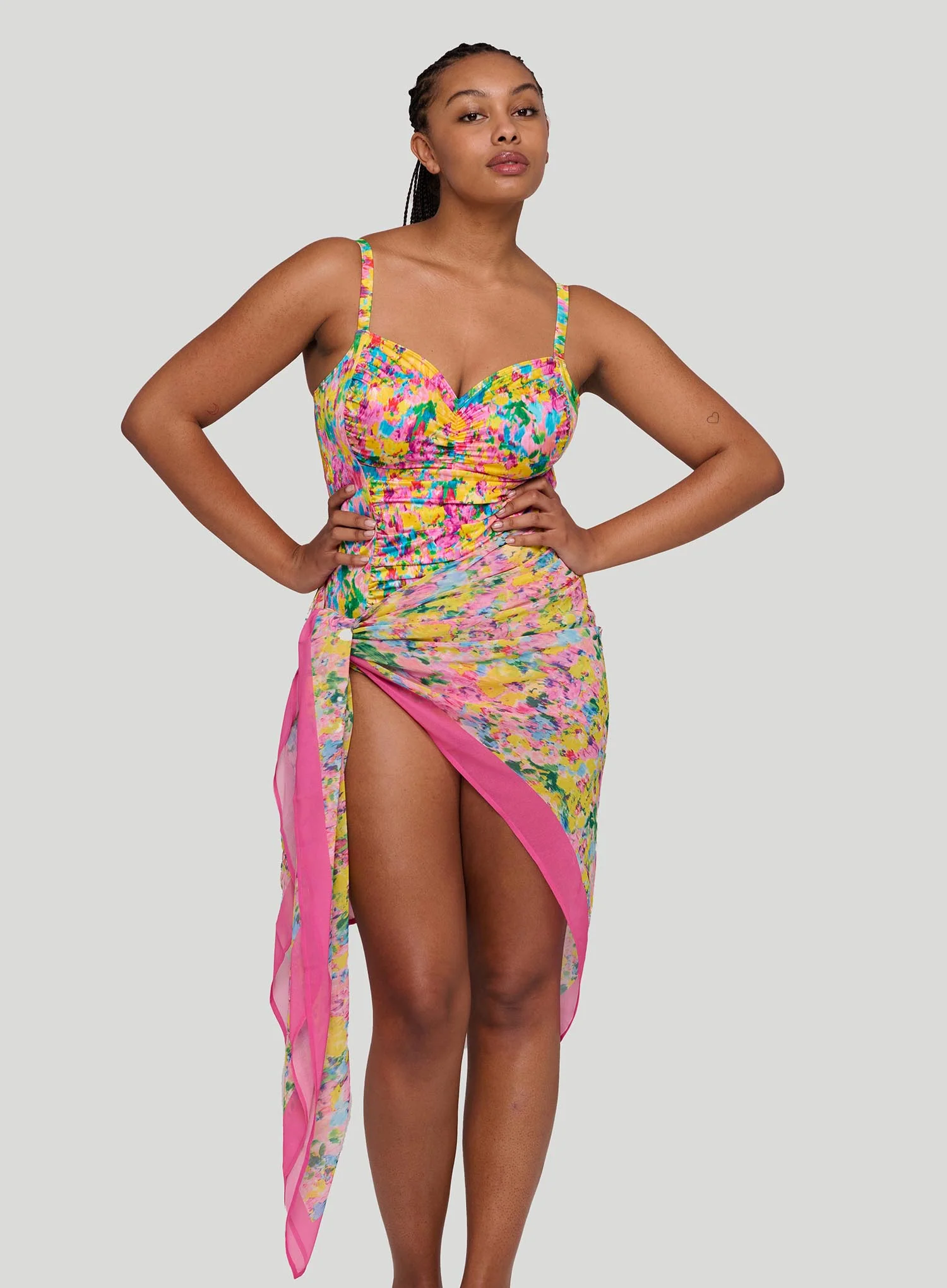 Primadonna Swim: Ubud Pareo Sun Glow - Image 2