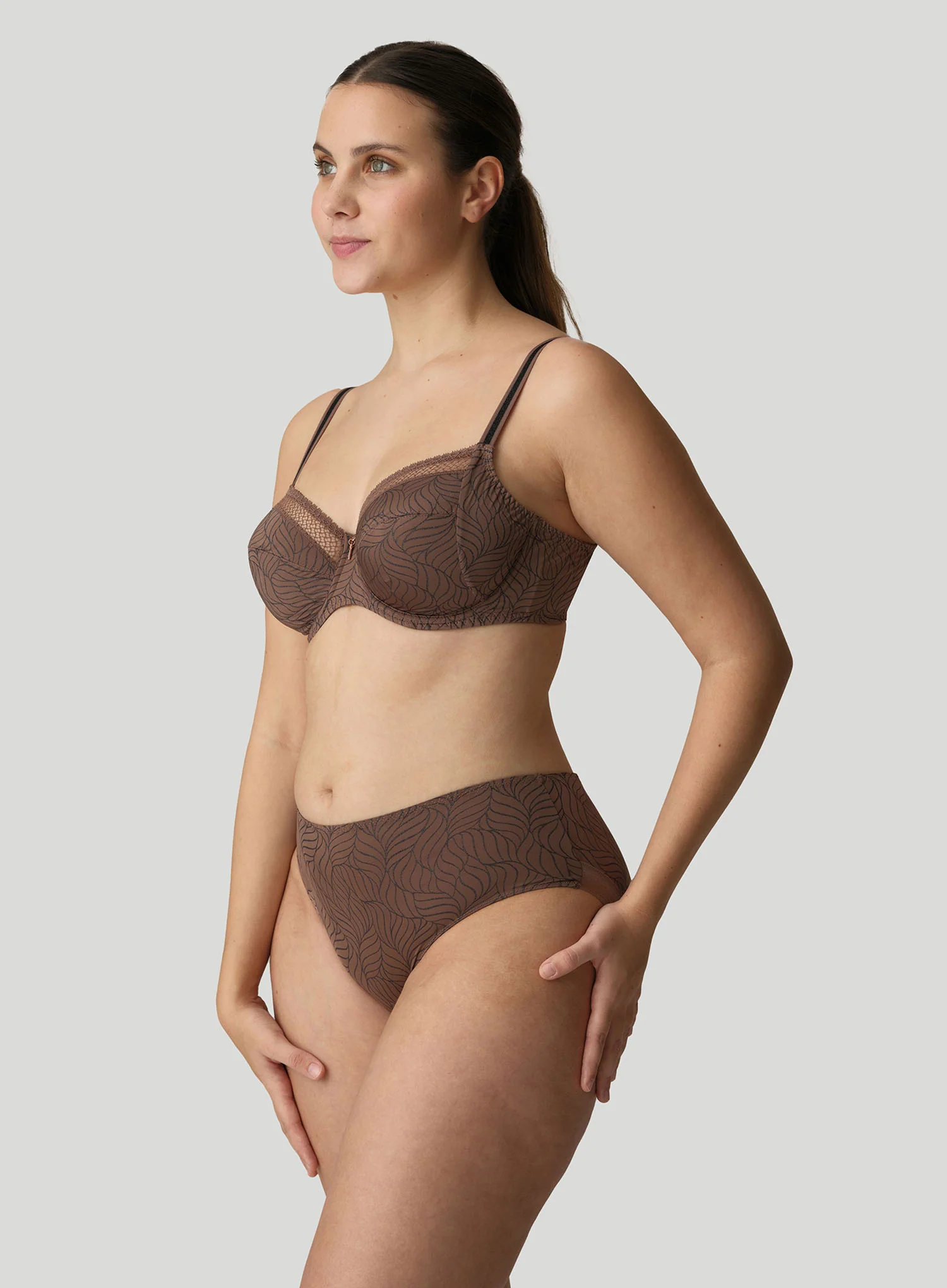 PrimaDonna Twist: Ajusco Full Brief Caribe Taupe - Image 2