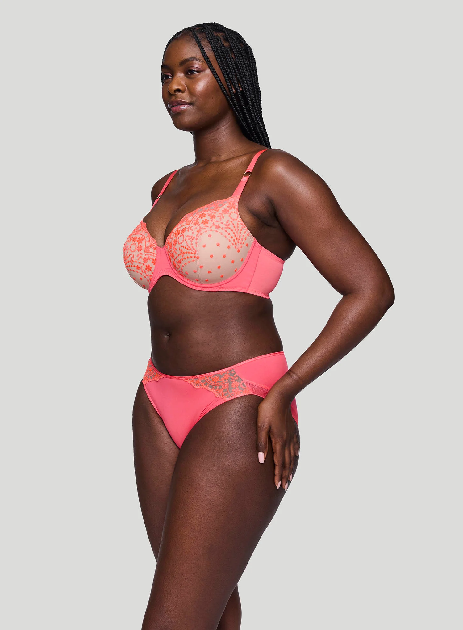 Primadonna Twist: Angelou Padded Heartshape Bra Juicy Melon - Image 2