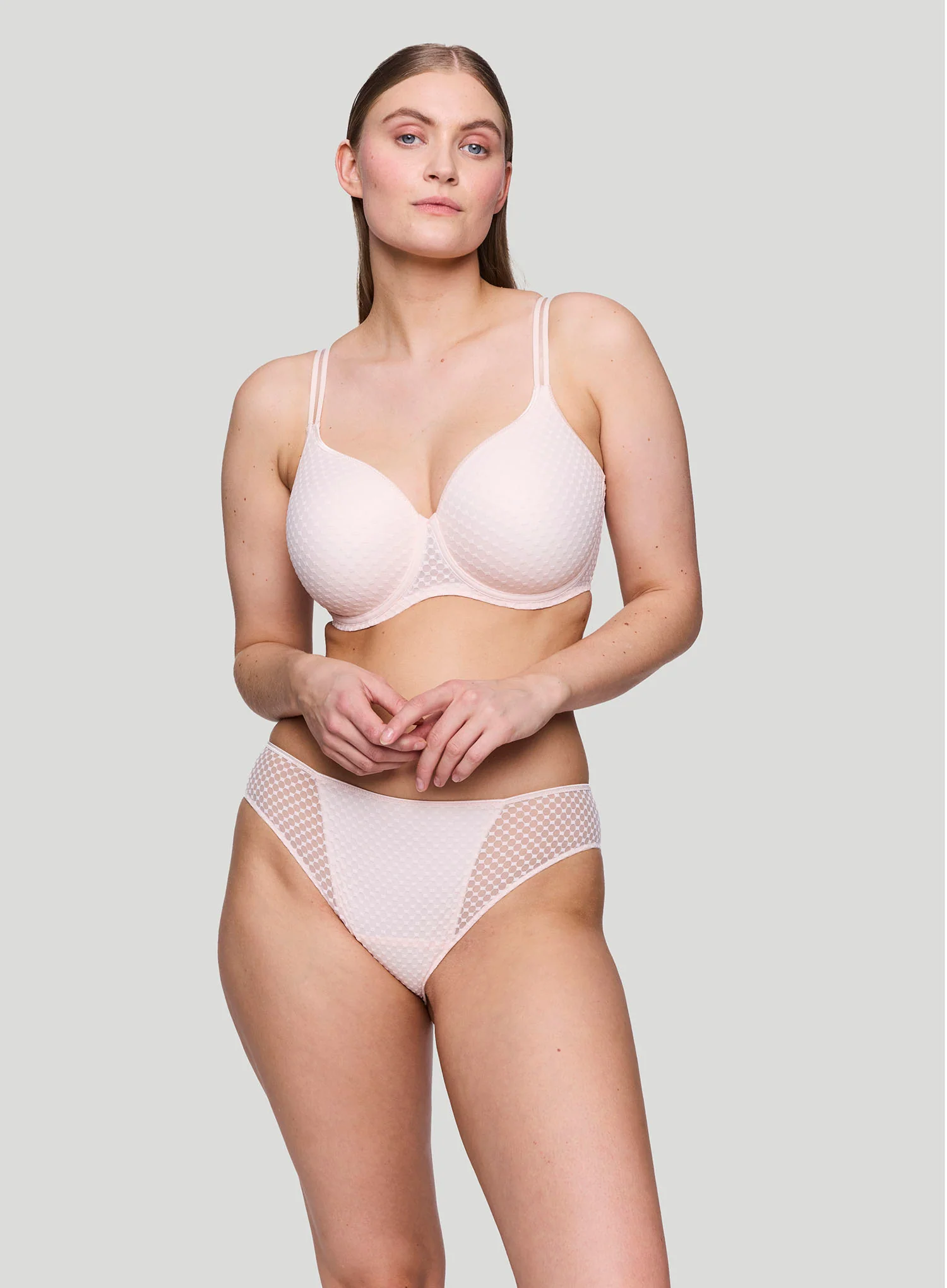 Primadonna Twist: Glass Beach Rio Brief Crystal Pink
