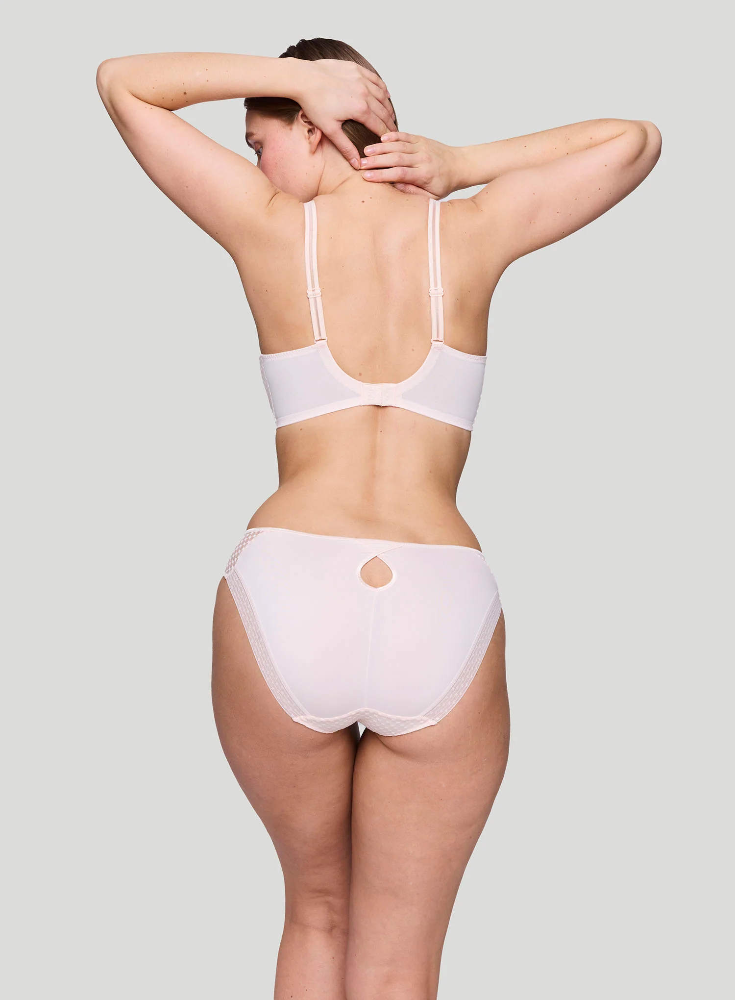 Primadonna Twist: Glass Beach Rio Brief Crystal Pink - Image 3