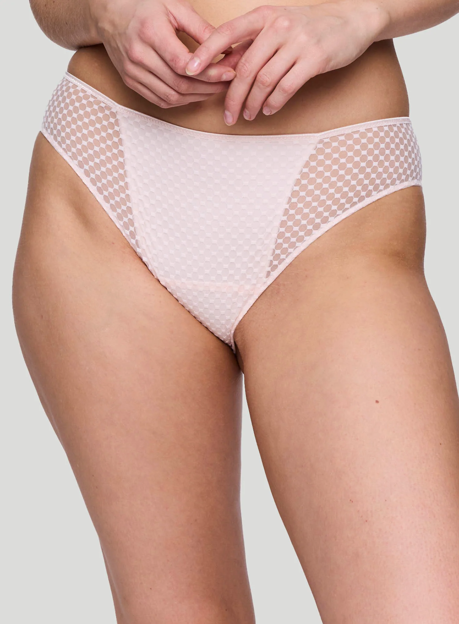 Primadonna Twist: Glass Beach Rio Brief Crystal Pink - Image 5
