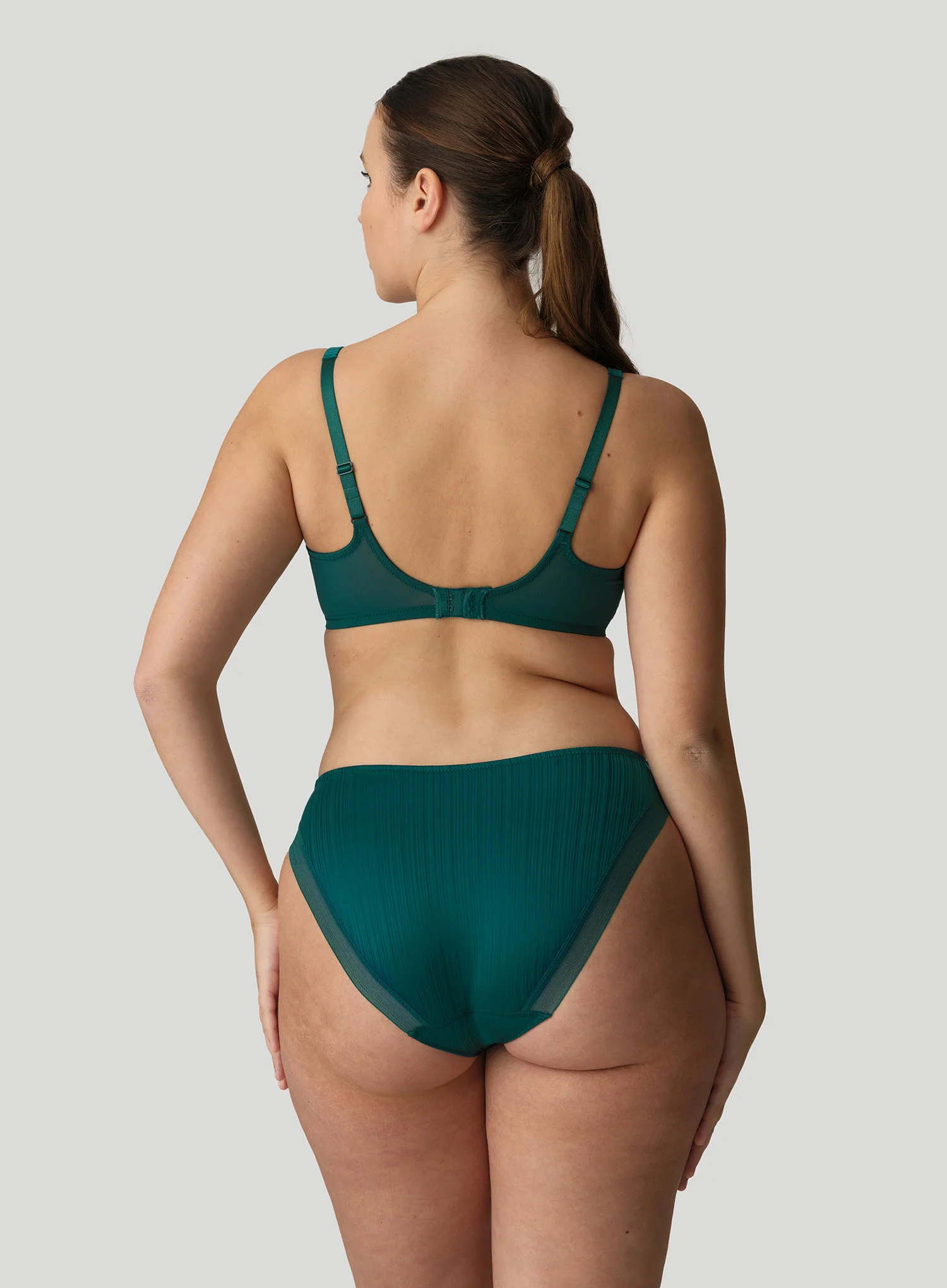PrimaDonna Twist: Knokke Underwired Full Cup Bra Jasper Green - Image 3