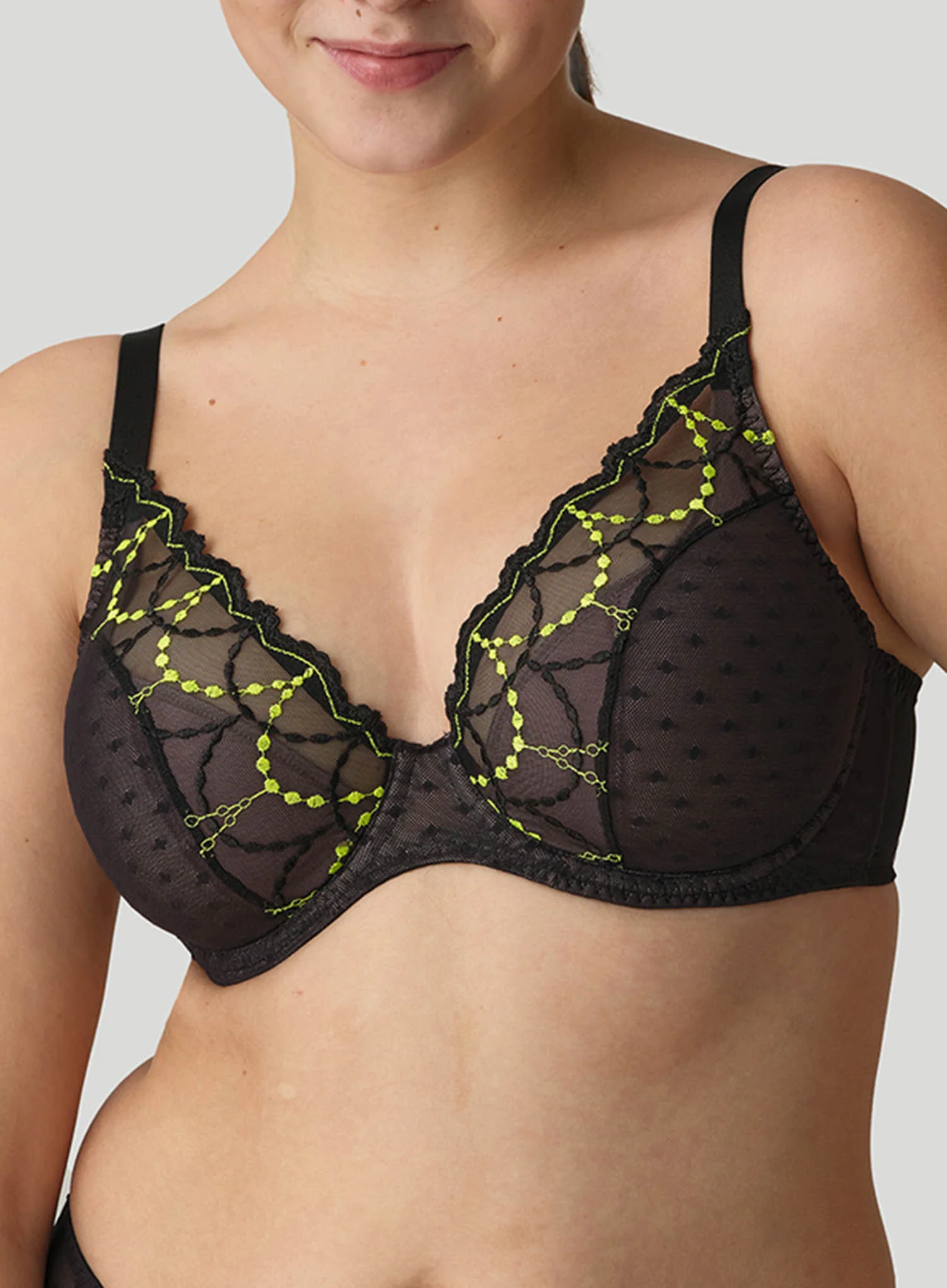 Primadonna Twist: Tepito Half Padded Plunge Bra Dark Glow - Image 5