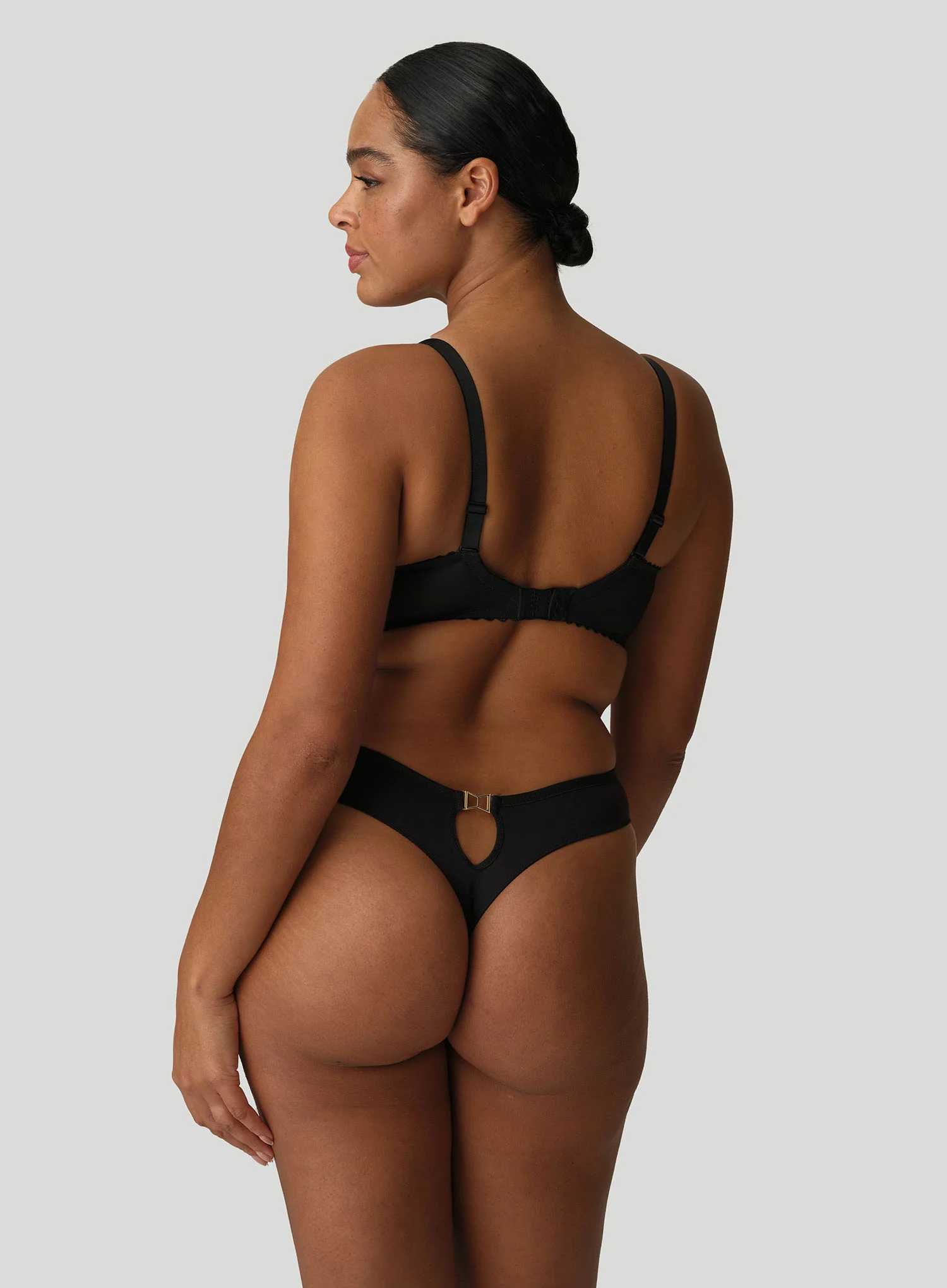 PrimaDonna: Vallarta Thong Black - Image 4