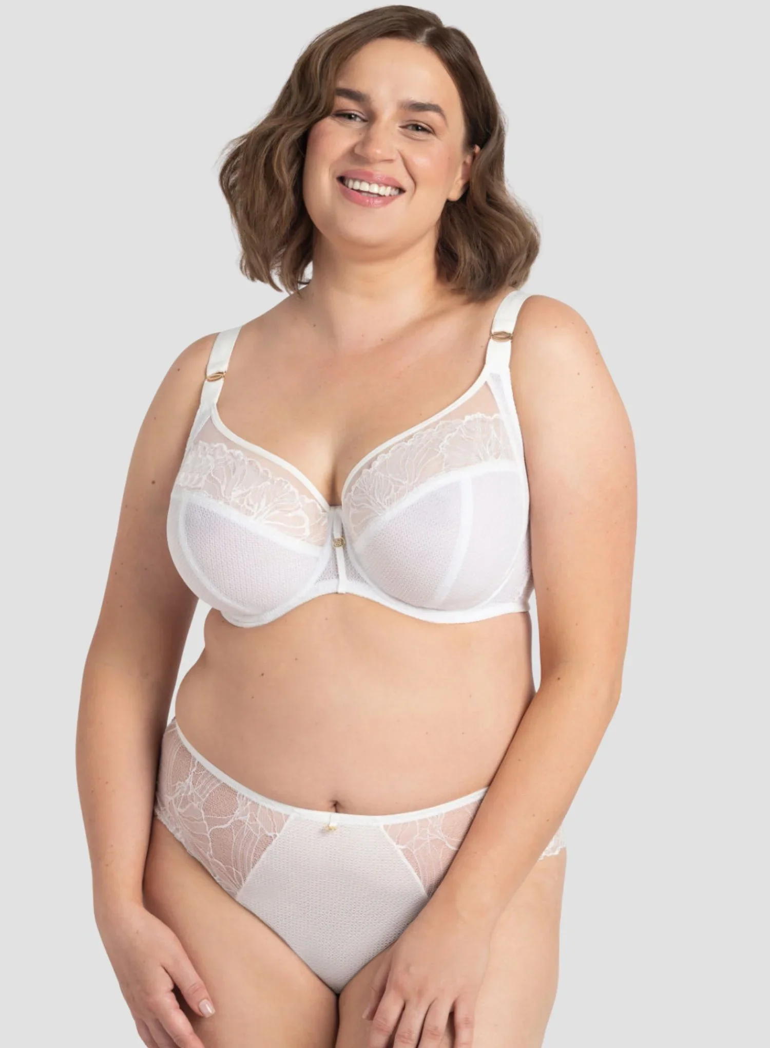 Samanta Lingerie: Harmony Midi Brief Cream - Image 2
