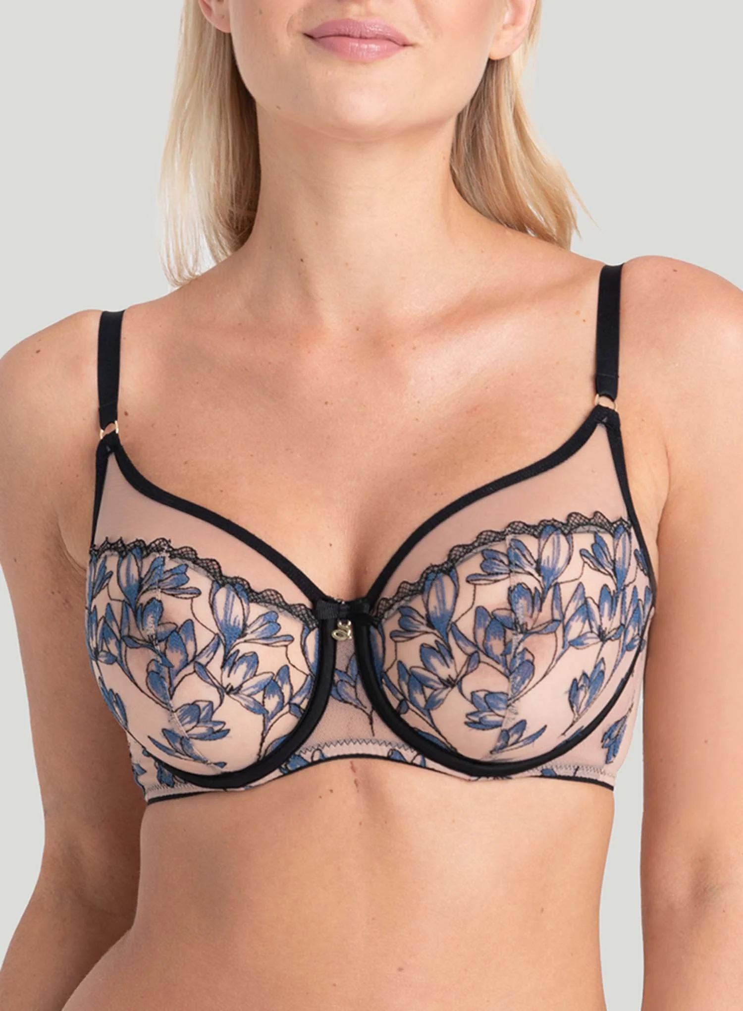 Samanta Lingerie: Layla Soft High Apex Bra Tanzanite - Image 6