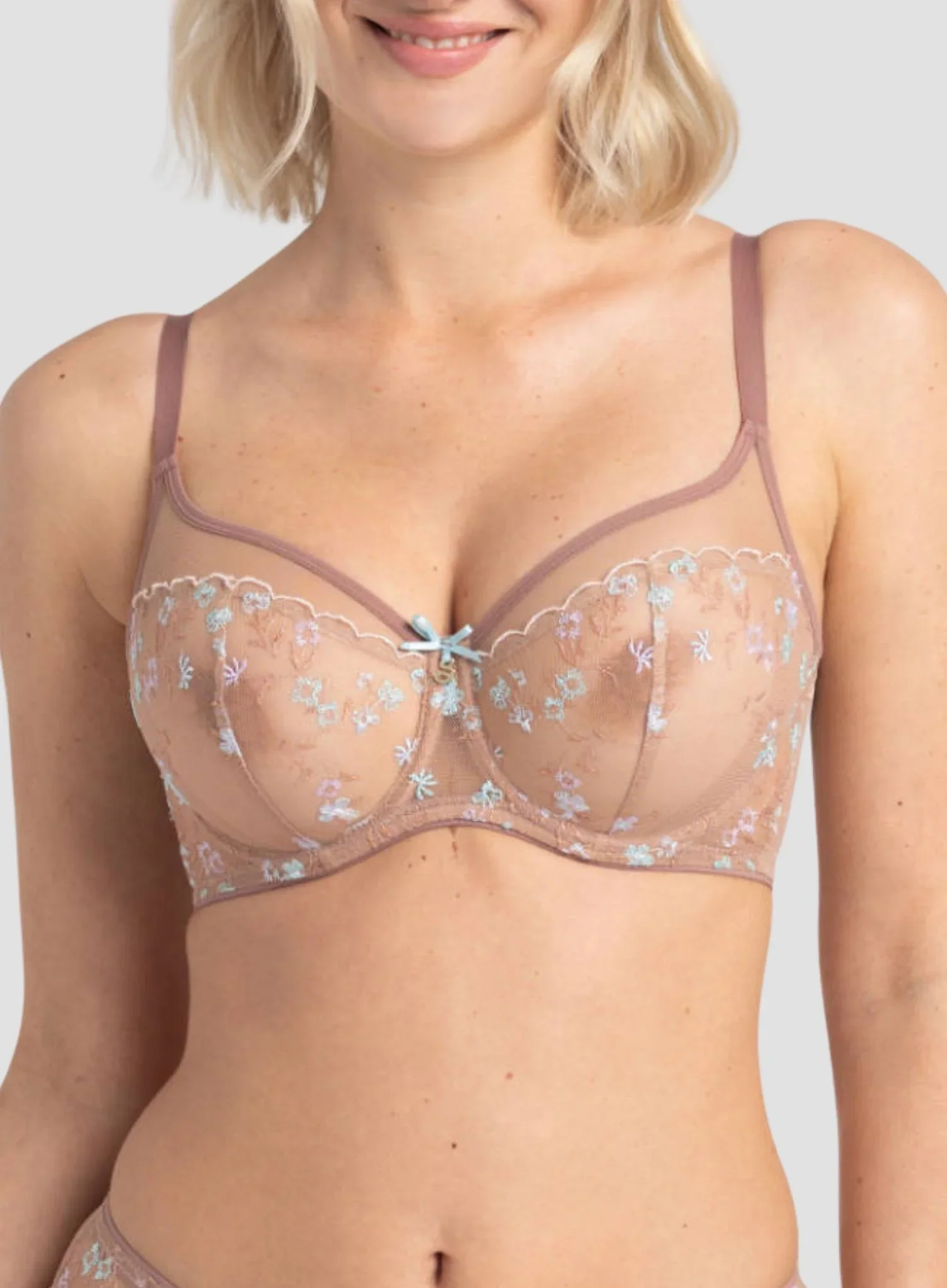 Samanta Lingerie: Margaret Soft High Apex Bra Cappucino - Image 4