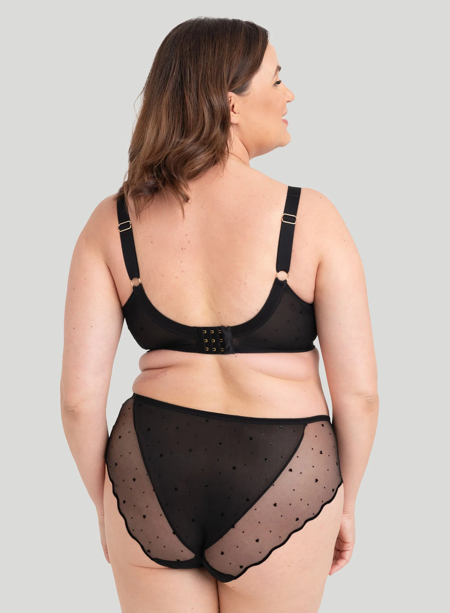 Samanta Lingerie: Melania Brief Midi Black - Image 3