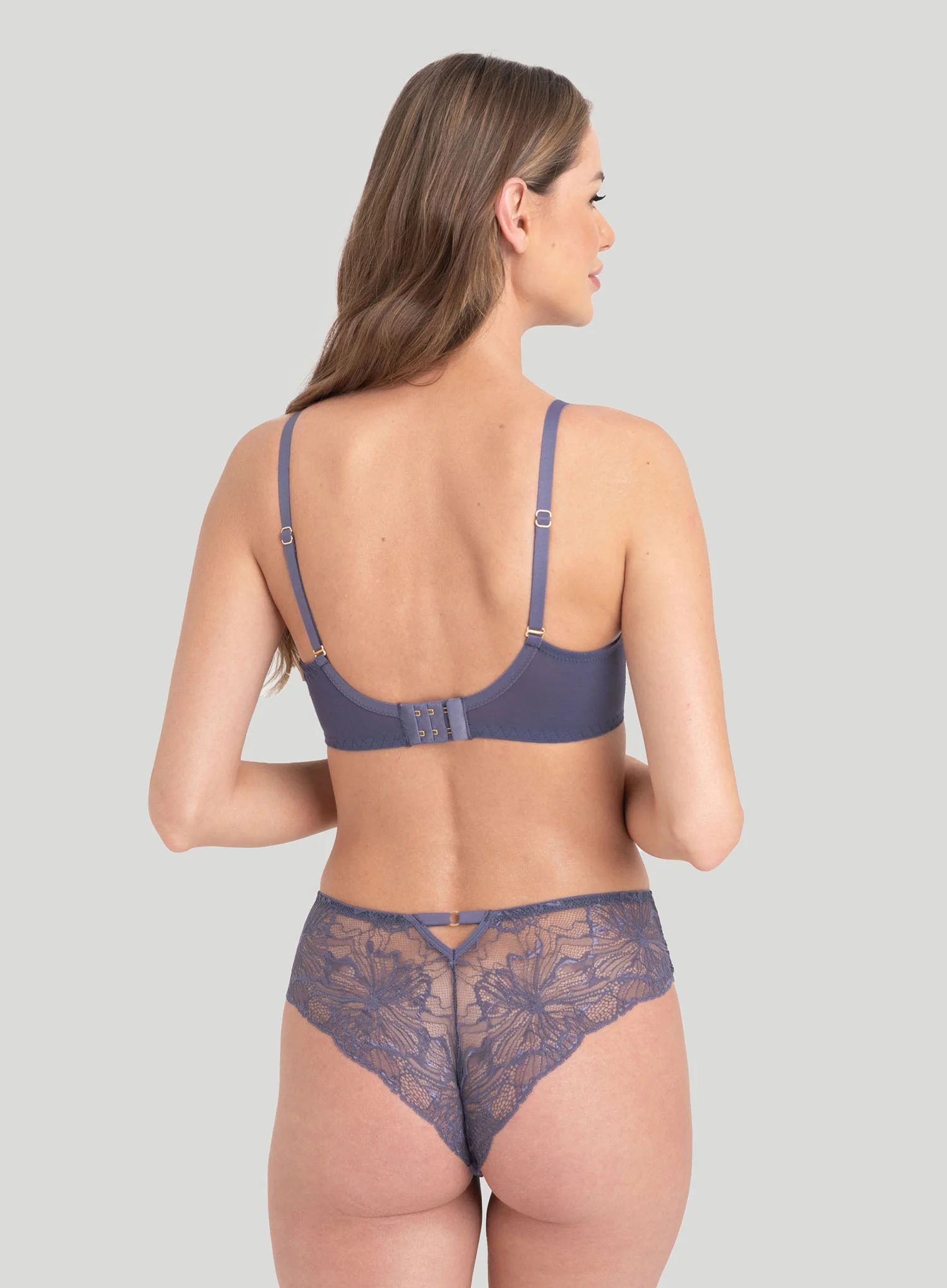 Samanta Lingerie: Mila Thong Anthracite - Image 3
