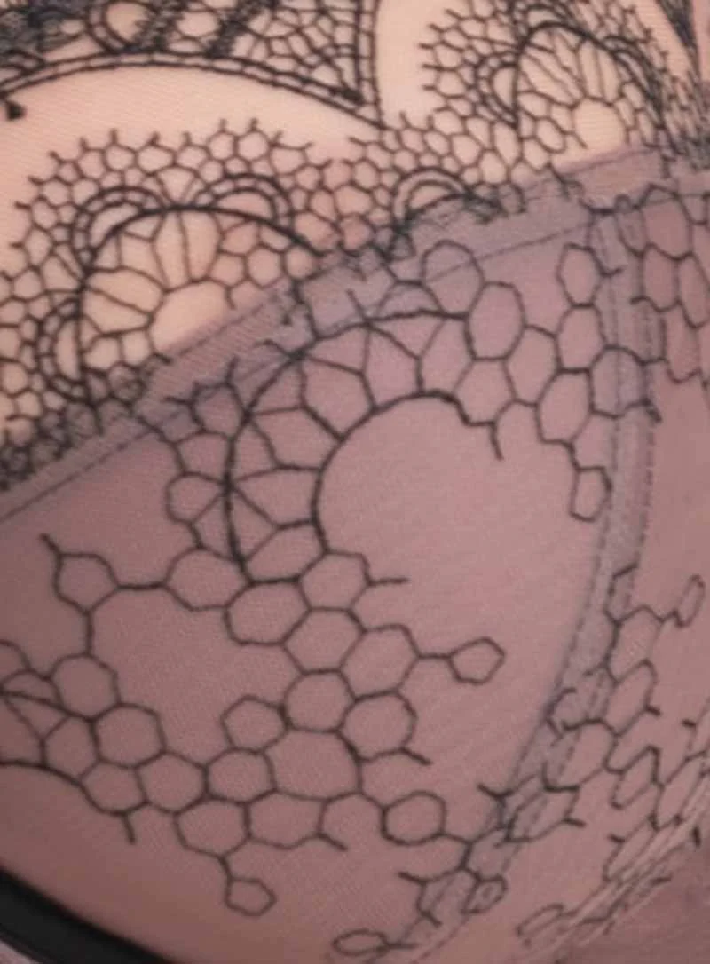 Samanta Lingerie: Pepper Soft High Apex Bra Tattoo - Image 5