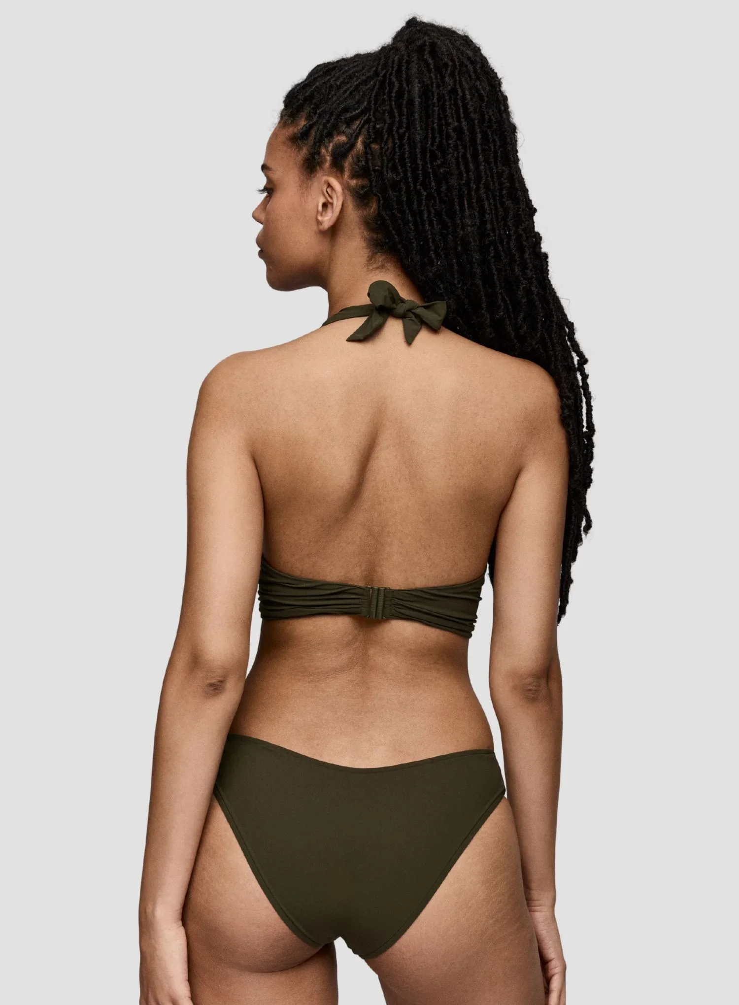 Sarda Swim: Lita Rio Bikini Brief Olive Green - Image 2