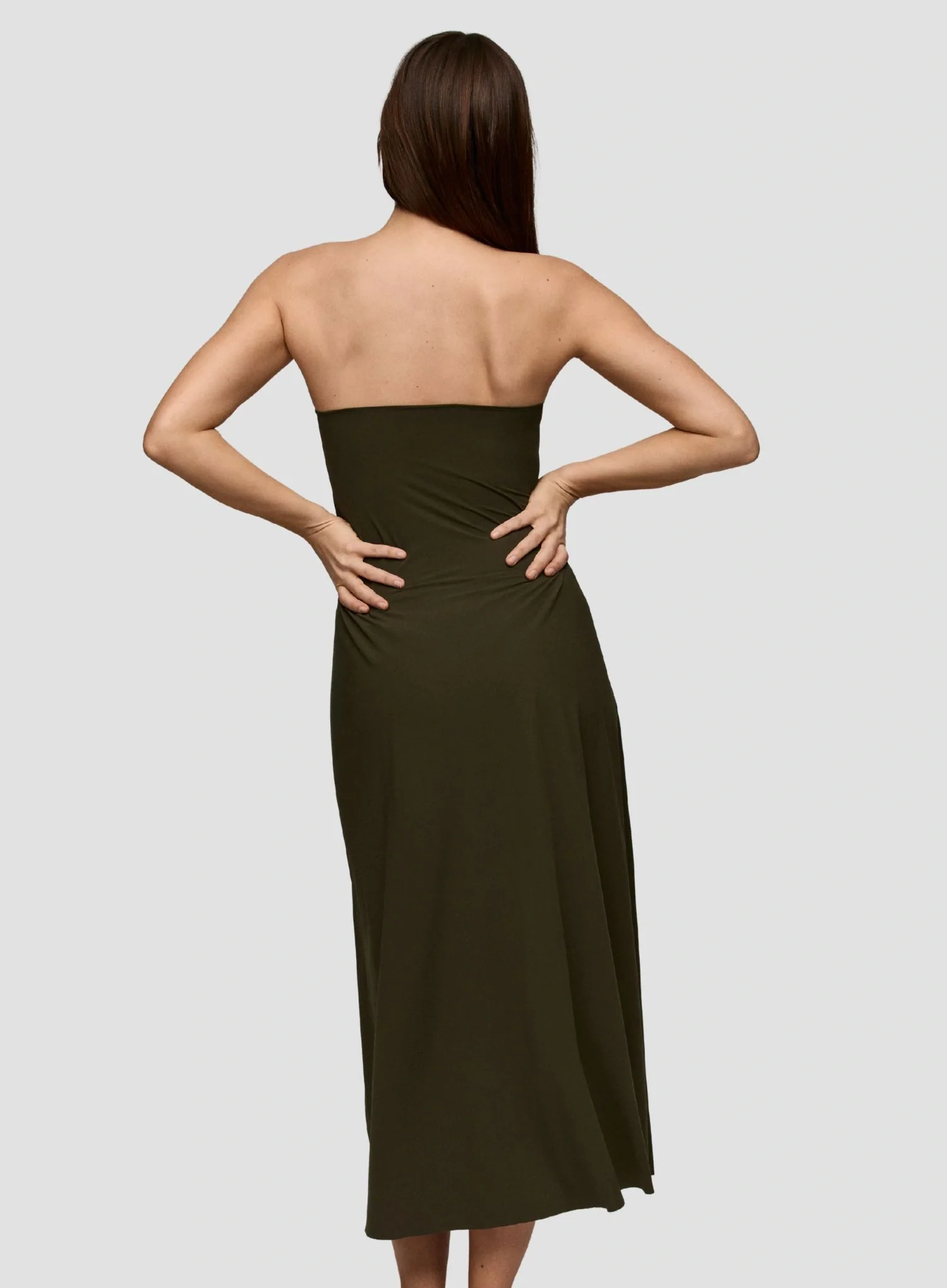 Sarda Swim: Lita Sarong Olive Green - Image 2