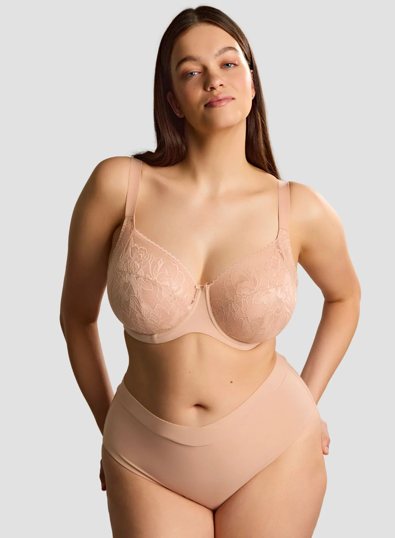Sculptresse: Body Deep Brief Cameo Rose