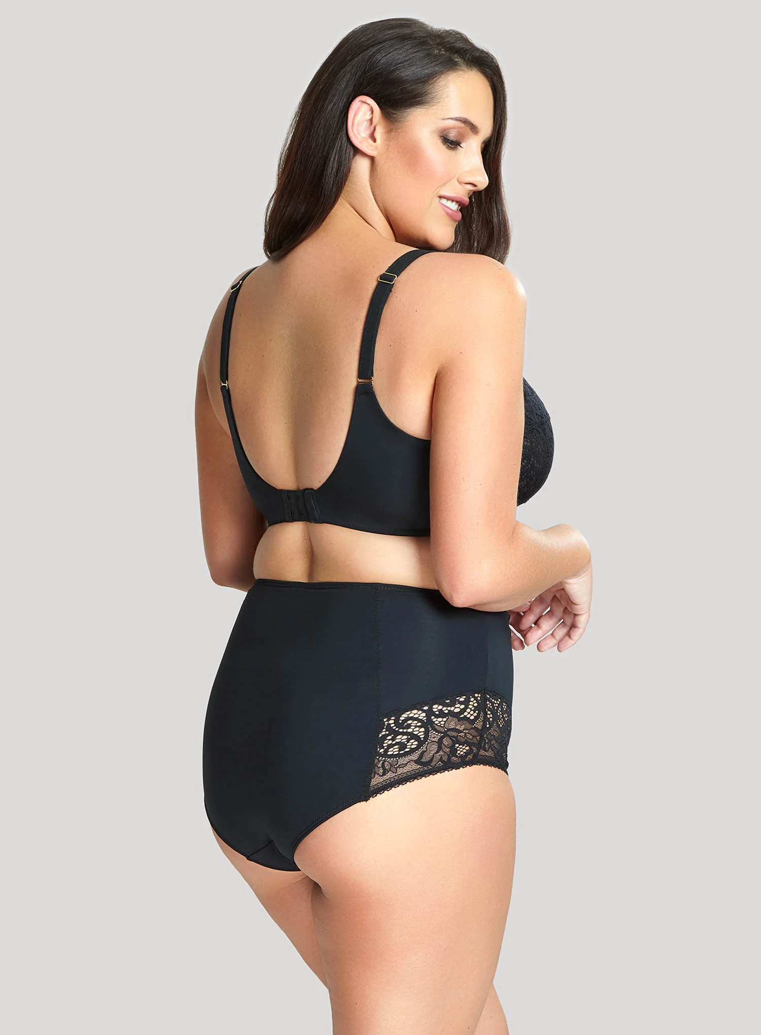 Sculptresse: Estel High Waist Brief Noir - Image 3