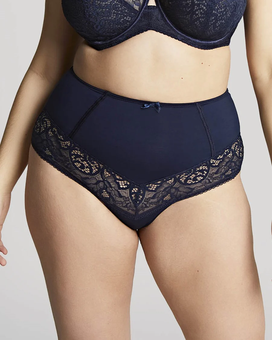 Sculptresse: Estel High Waisted Brief Navy - Image 4