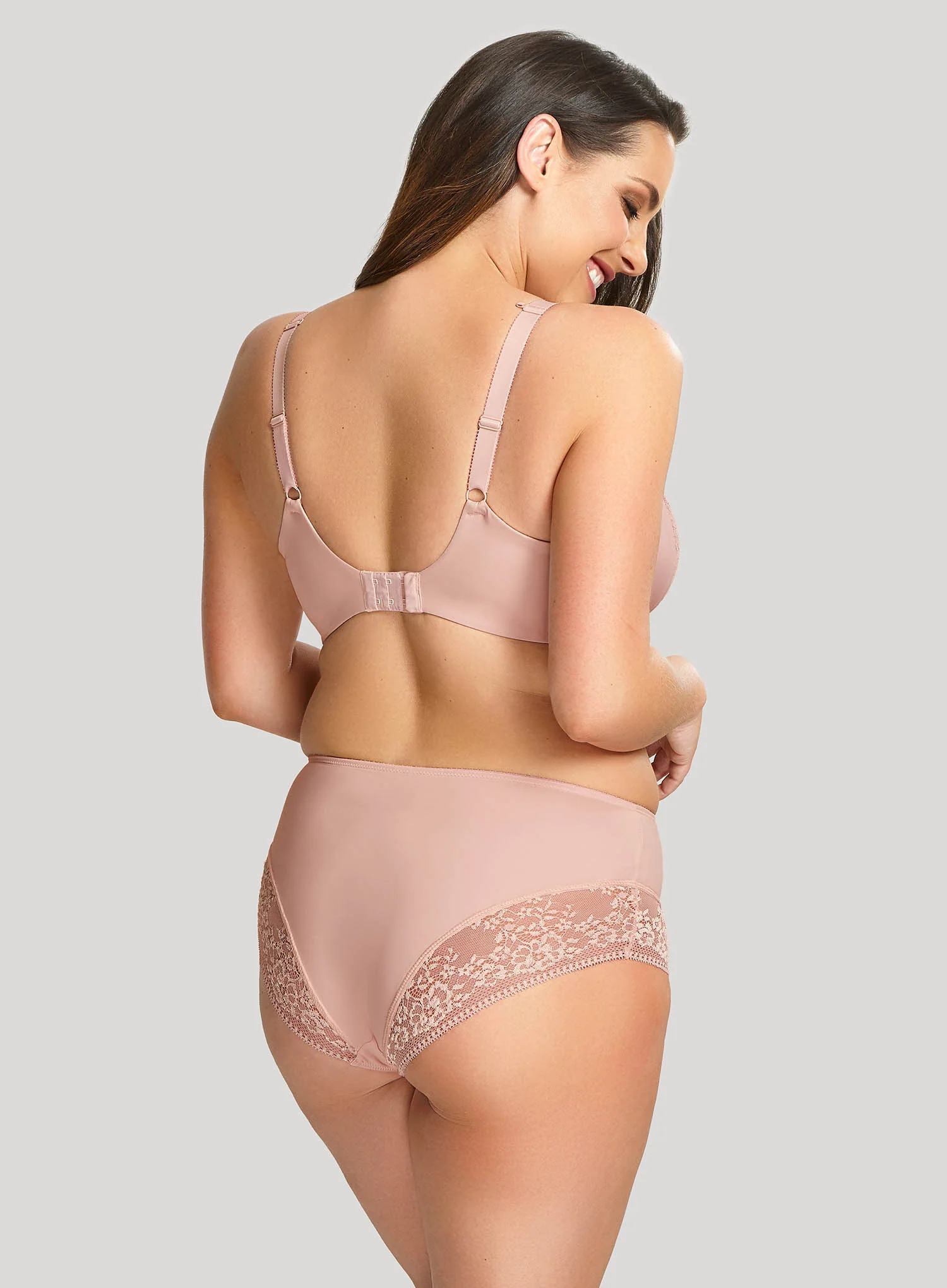 Sculptresse: Roxie High Waist Brief Misty Rose - Image 2
