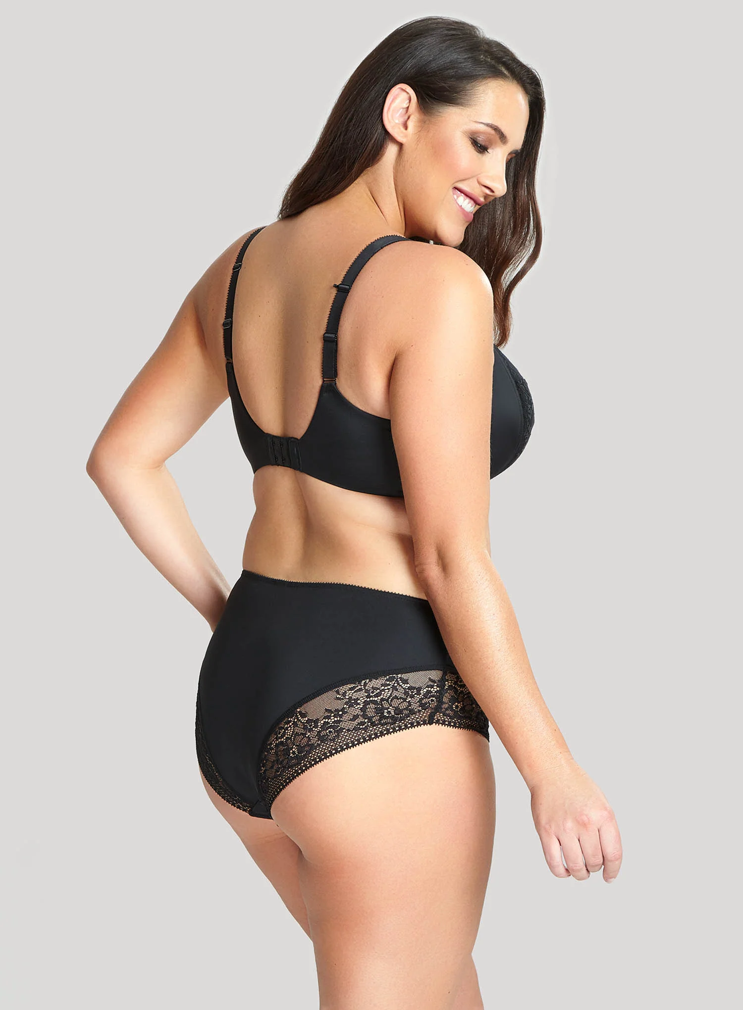 Sculptresse: Roxie Plunge Bra Black - Image 3