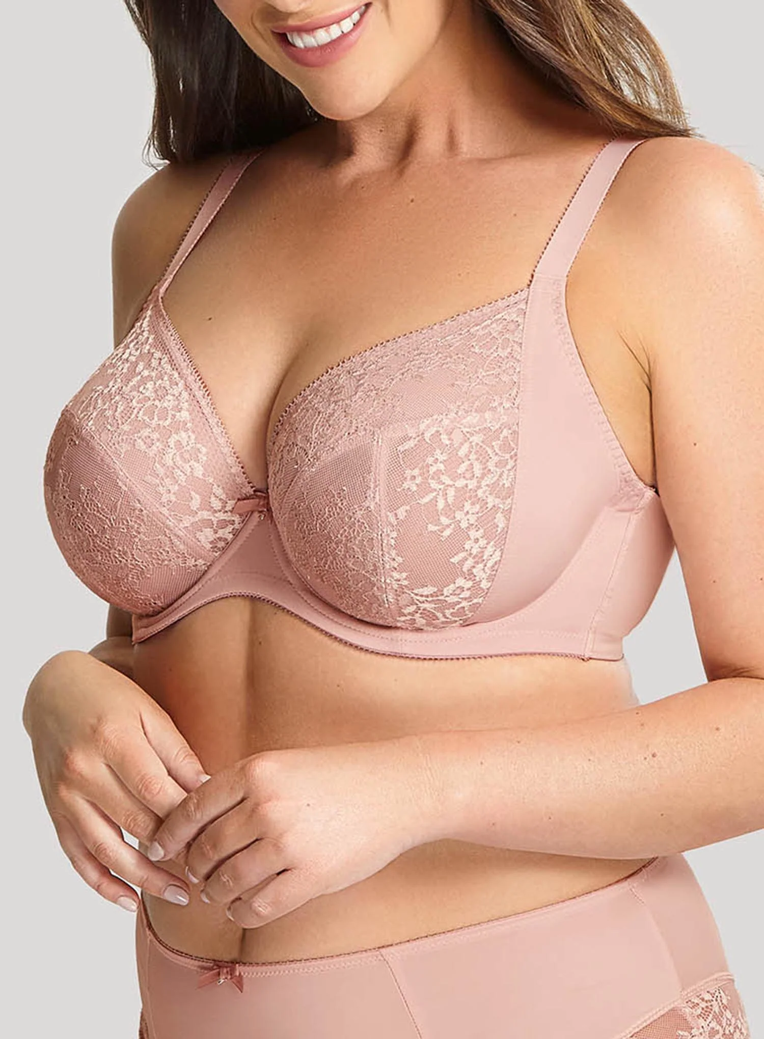 Sculptresse: Roxie Plunge Bra Misty Rose - Image 5