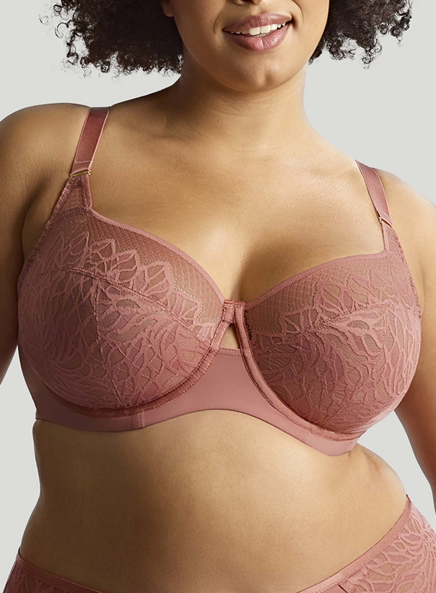 Sculptresse: Sophia Underwired Full Cup Bra Sienna Rose - Image 5
