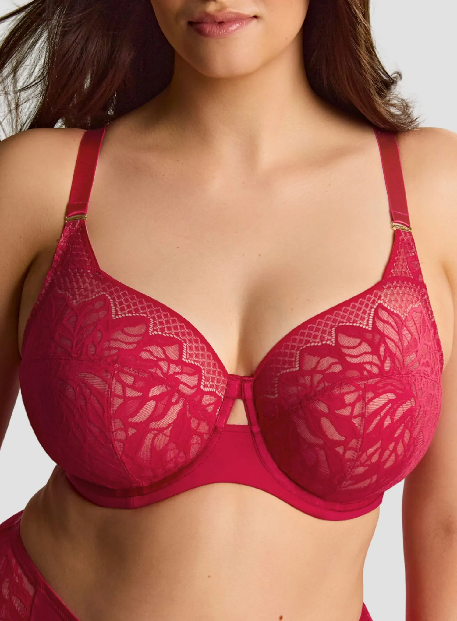 Sculptresse: Sophia Underwired Full Cup Bra Raspberry - Image 5