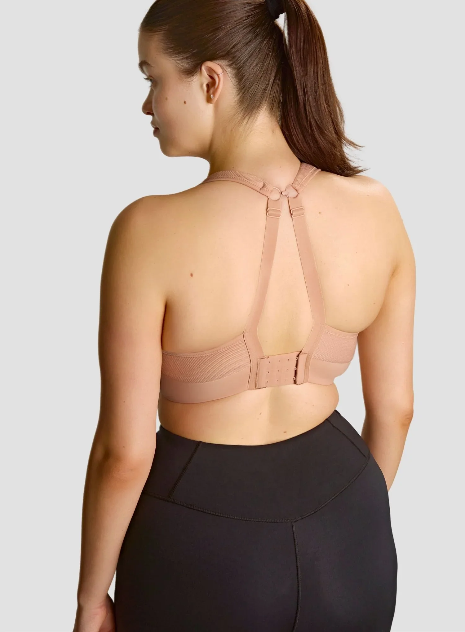 Sculptresse: Thrive Underwired Non Padded Sports Bra Dusty Rose - Image 4
