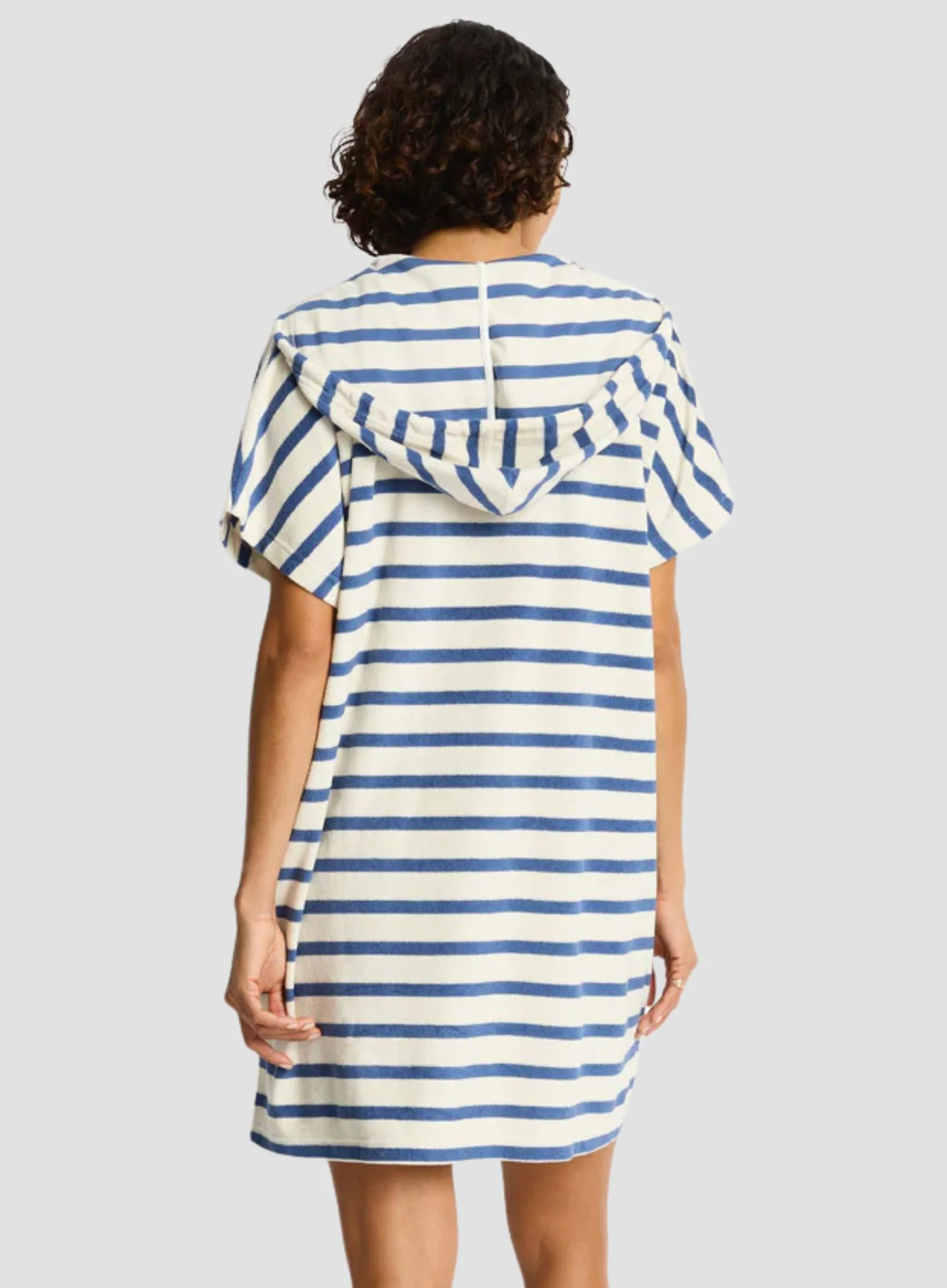 Sea Level: Ahoy Beach Poncho Denim Blue - Image 2