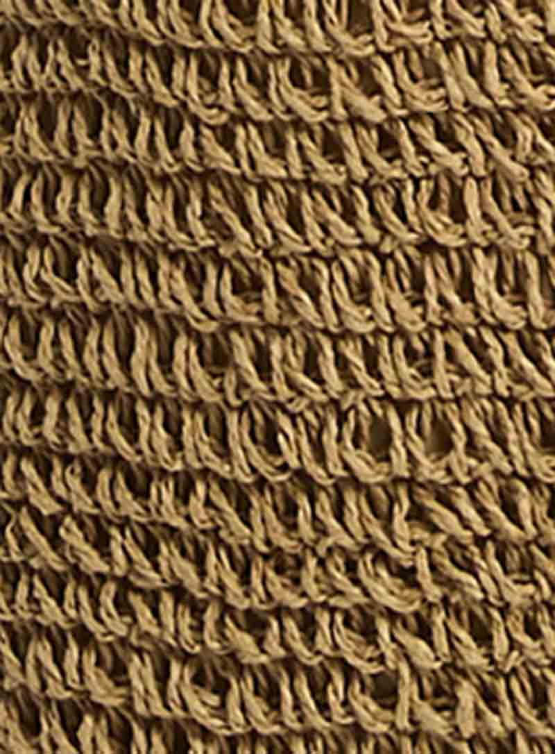 Sea Level: Crochet Slouch Beach Bag Caramel - Image 5