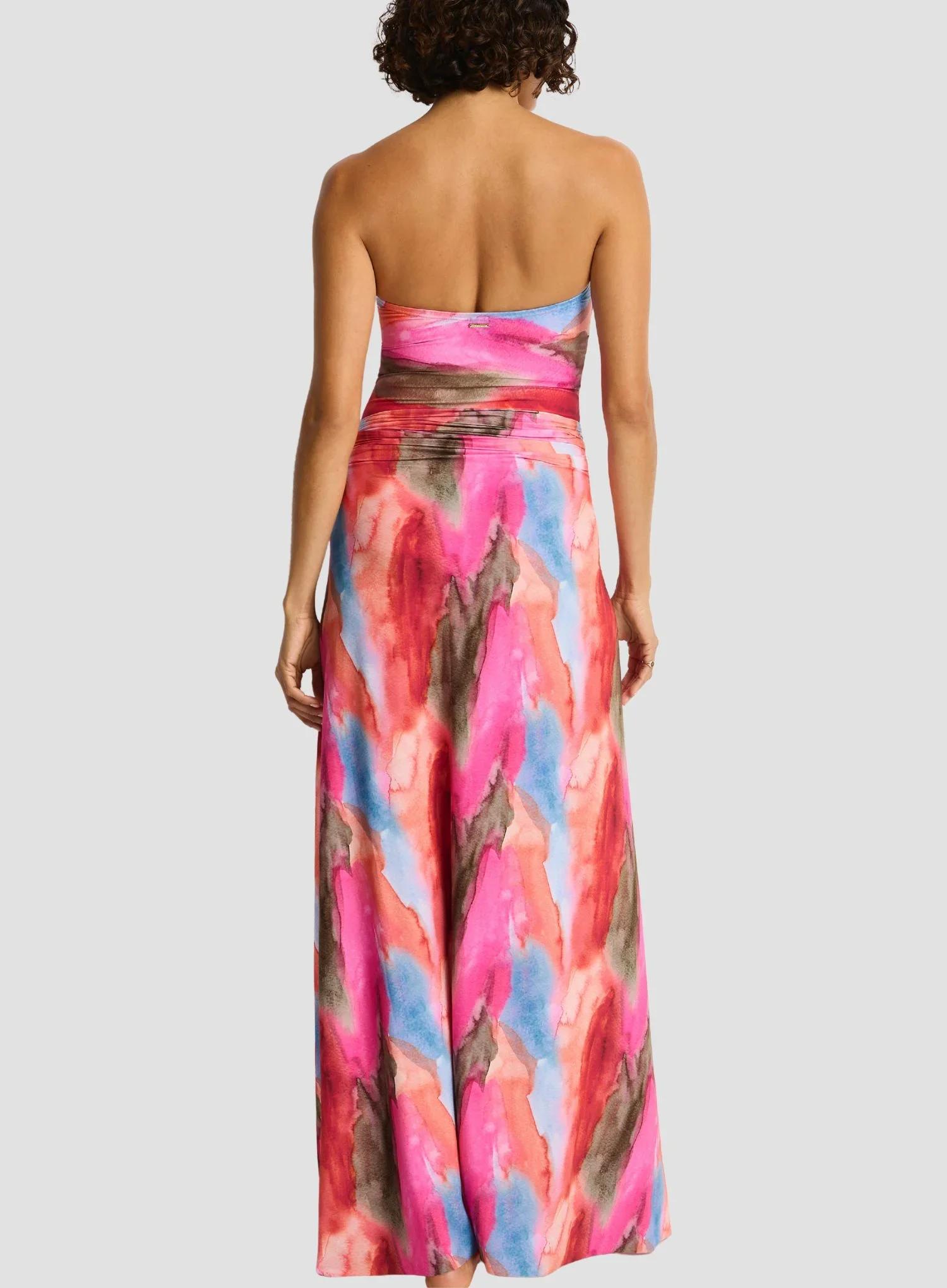 Sea Level: Cabo Ring Cover Up Skirt Pink - Image 2