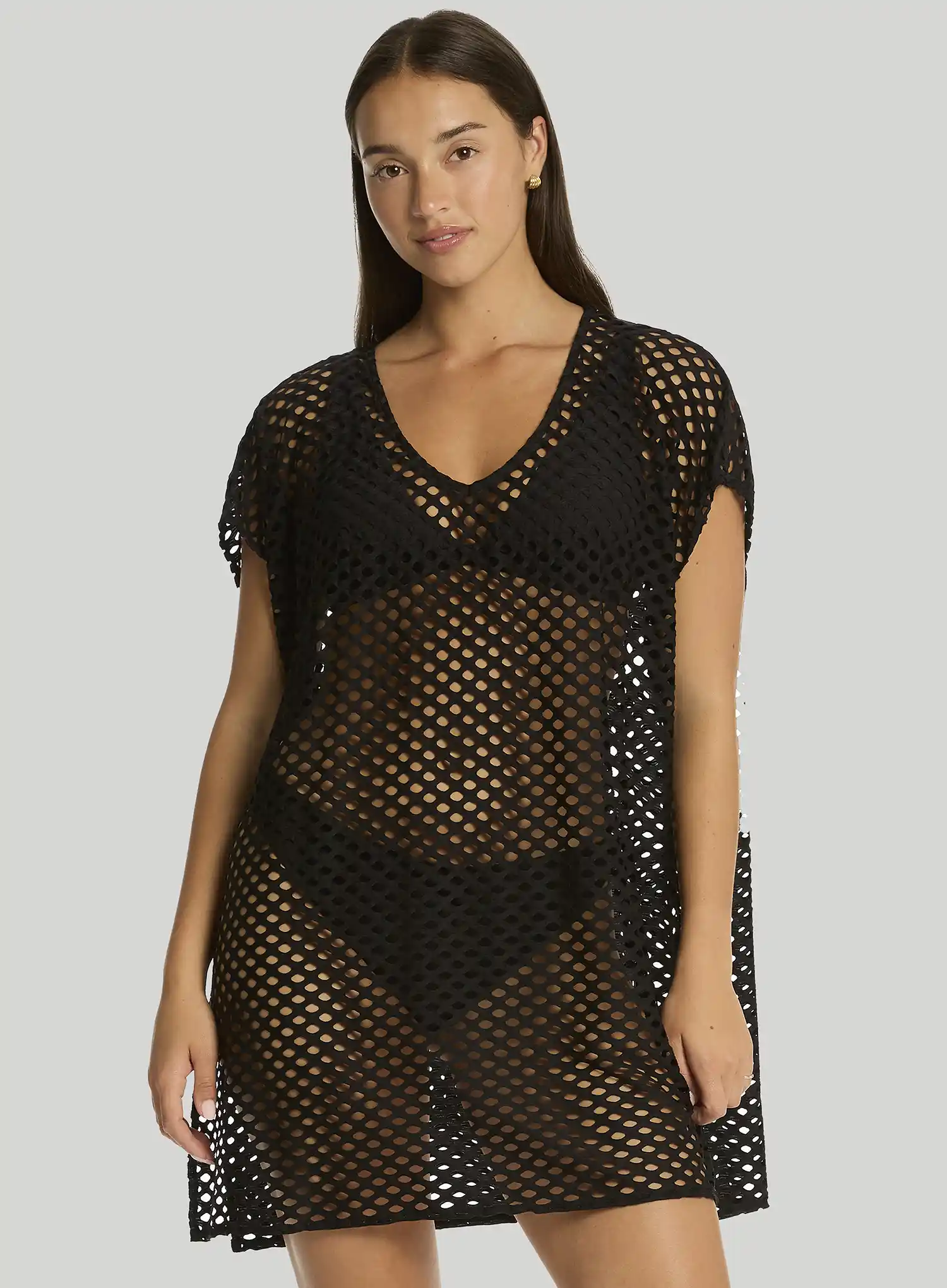 Sea Level: Castaway Kaftan Black