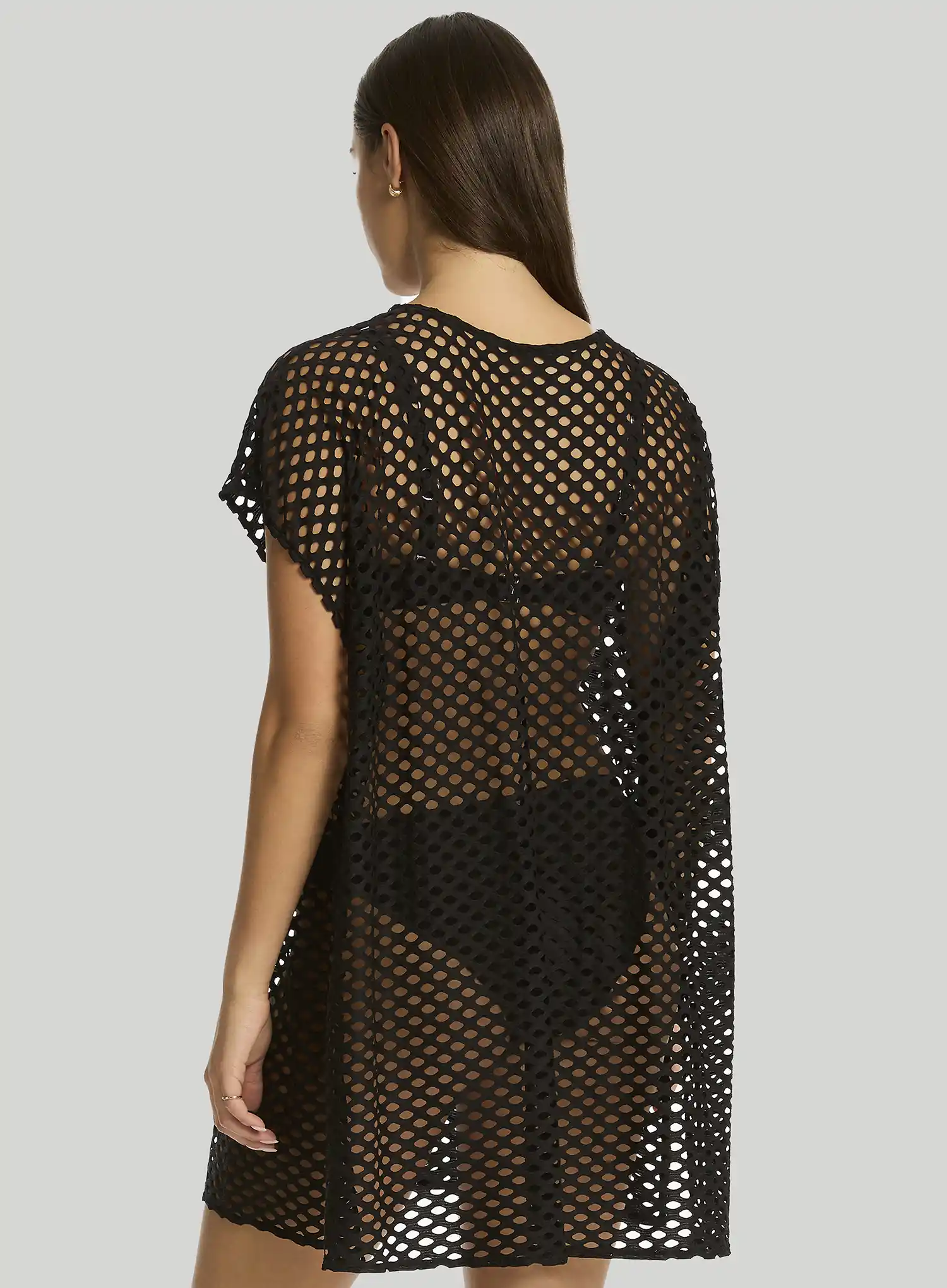 Sea Level: Castaway Kaftan Black - Image 2