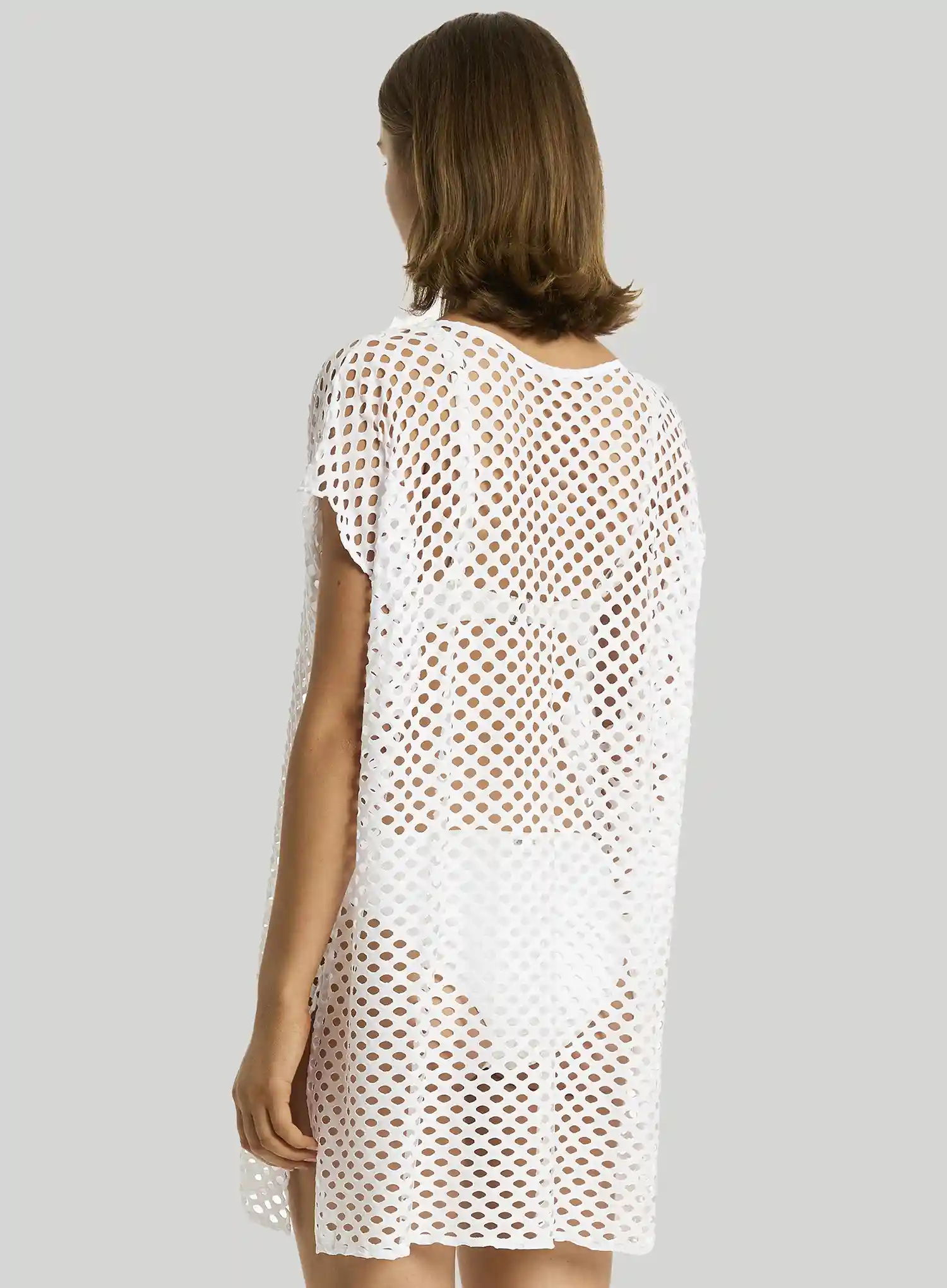Sea Level: Castaway Kaftan White - Image 3