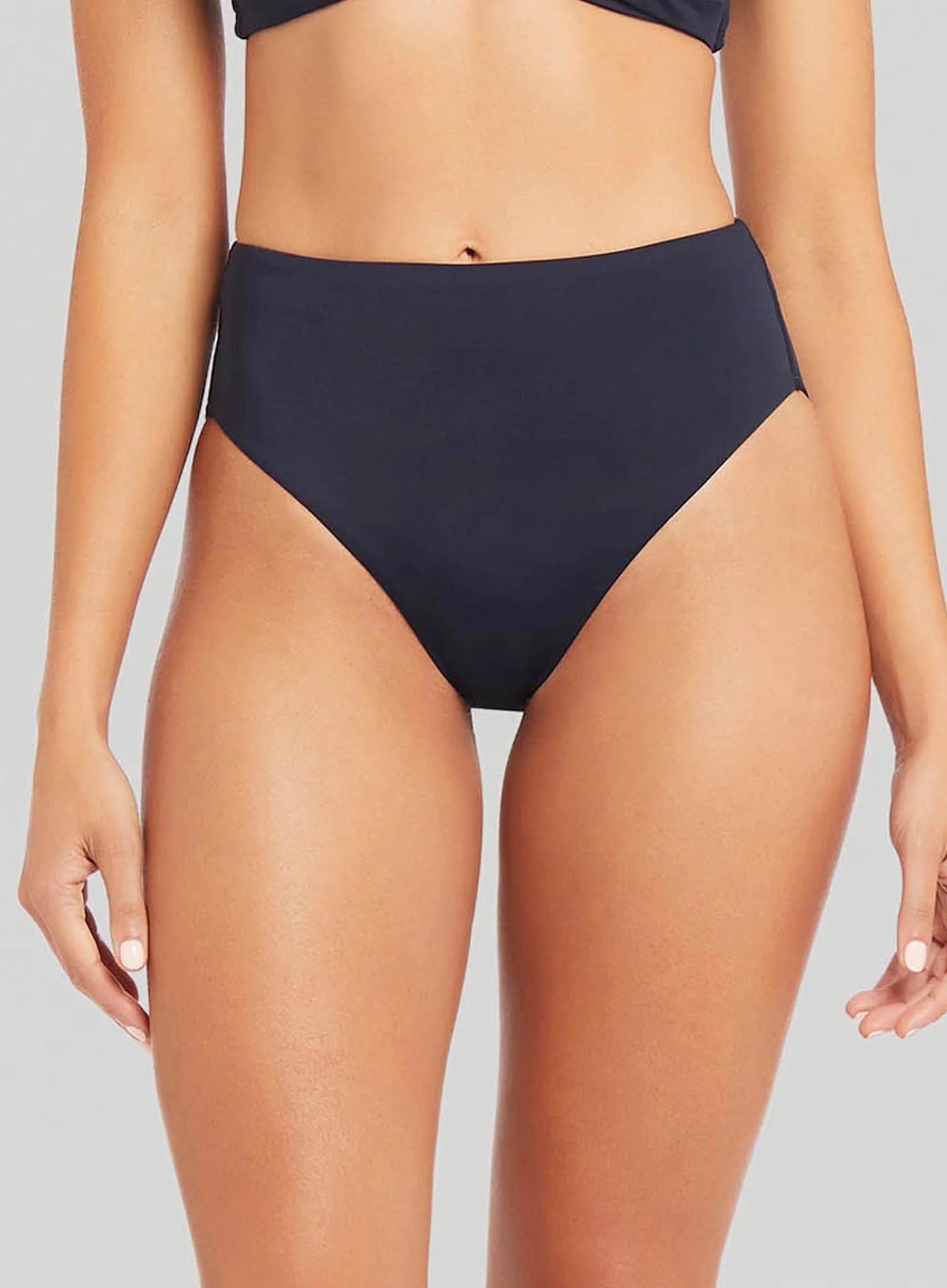 Sea Level: Eco Essentials Retro High Waist Bikini Pant Night Sky - Image 4