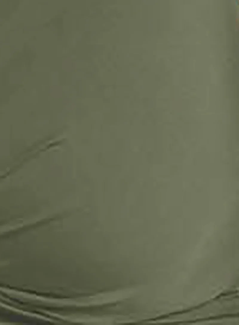 Sea Level: Eco Essentials Twist Front Multifit Singlet Top Khaki - Image 5