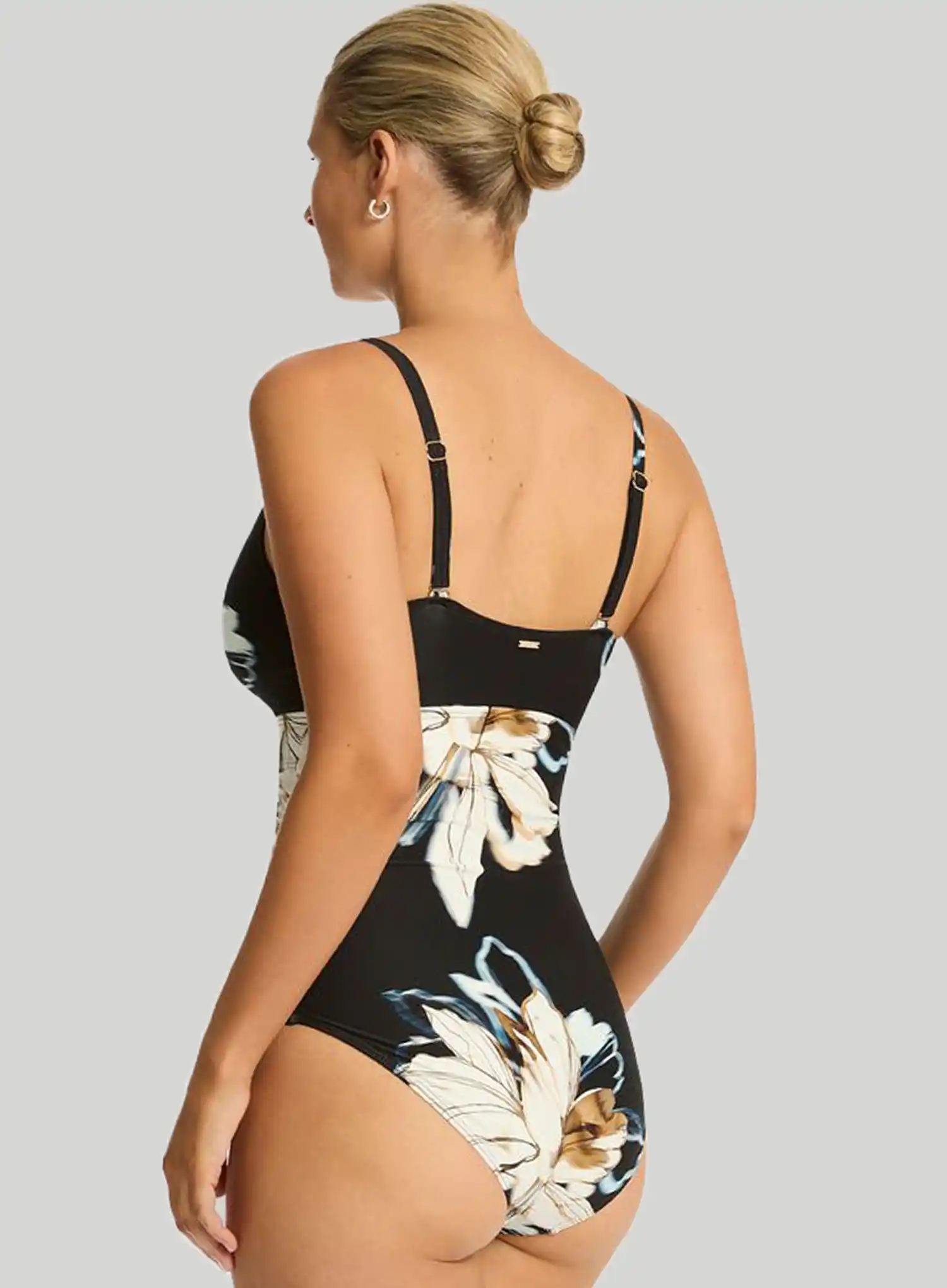 Sea Level: La Luna Wrap Front DD E One Piece Black - Image 2