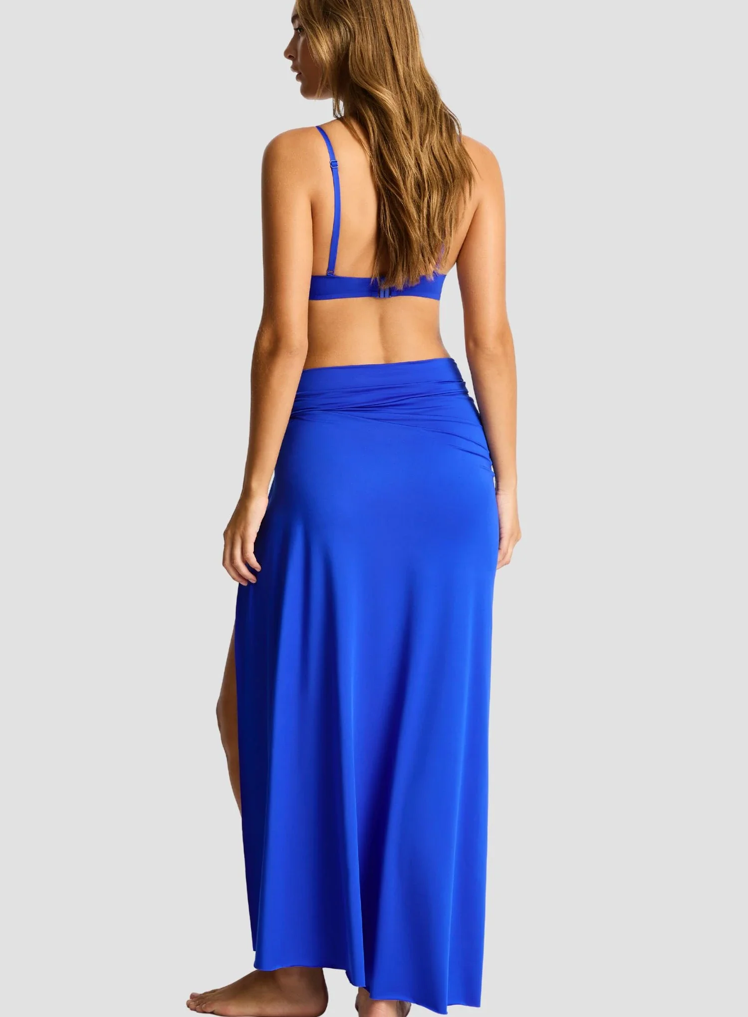 Sea Level: Mythos Ring Cover Up Skirt Cobalt - Image 2